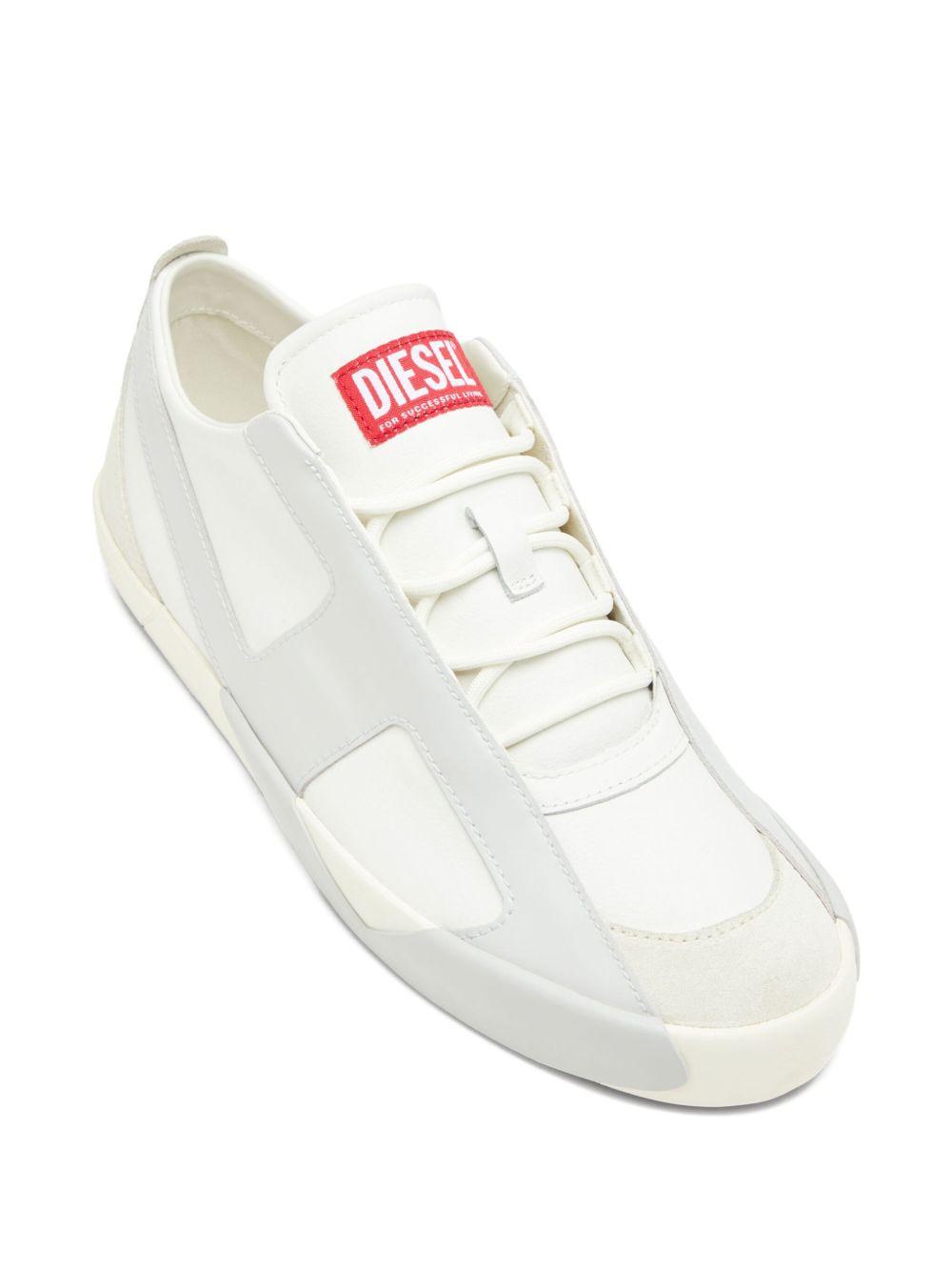 Slante leather sneakers Product Image