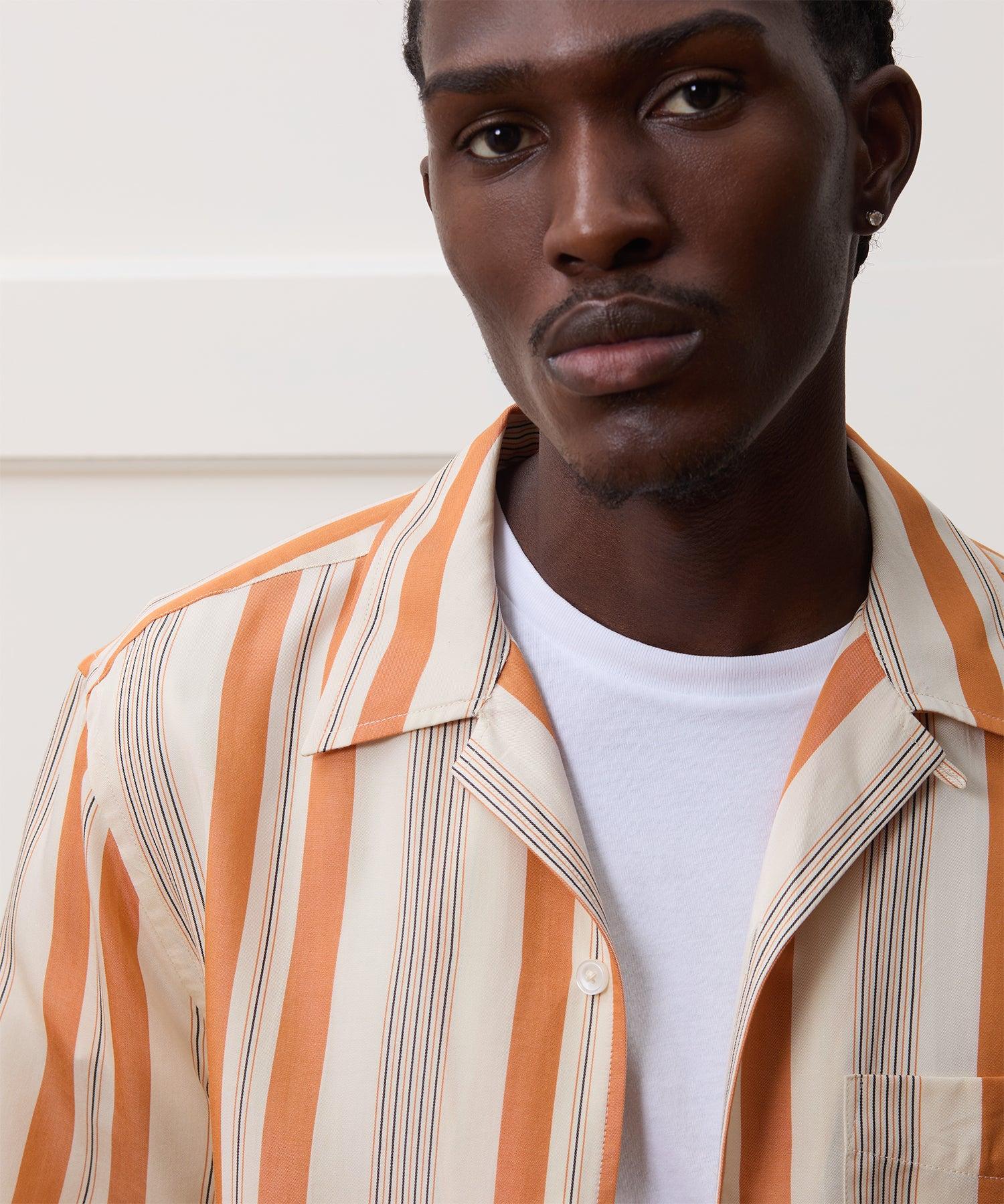 Cropped Rayon Capri Shirt Product Image