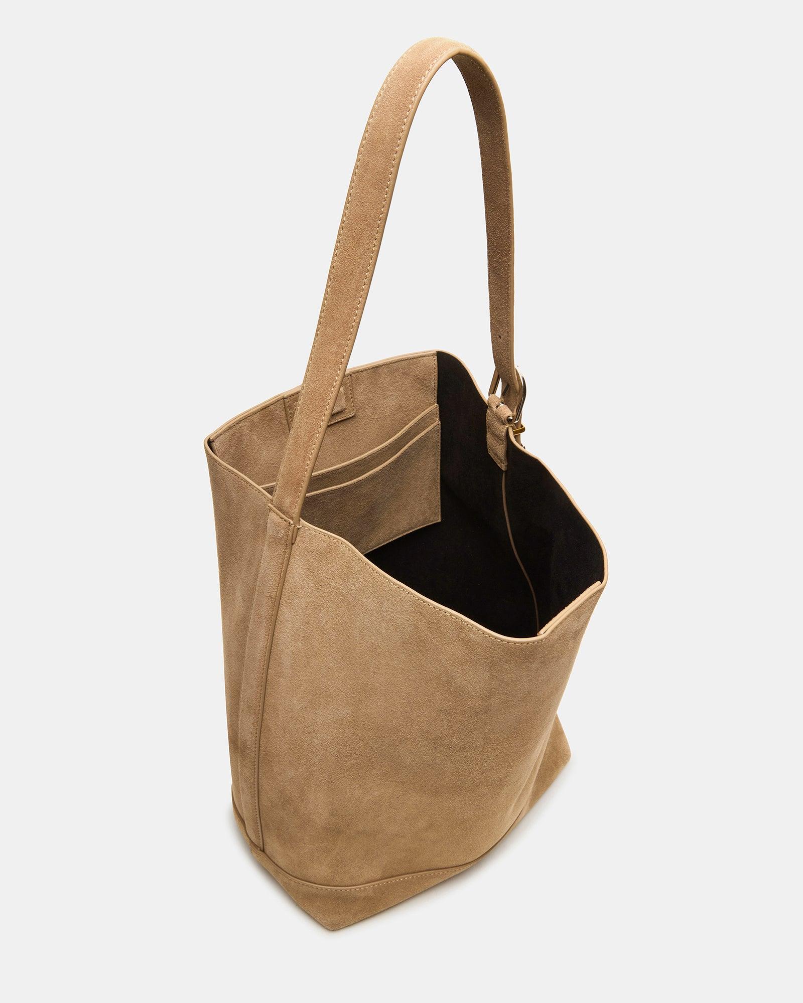 TAYLR BAG TAUPE SUEDE Female Product Image