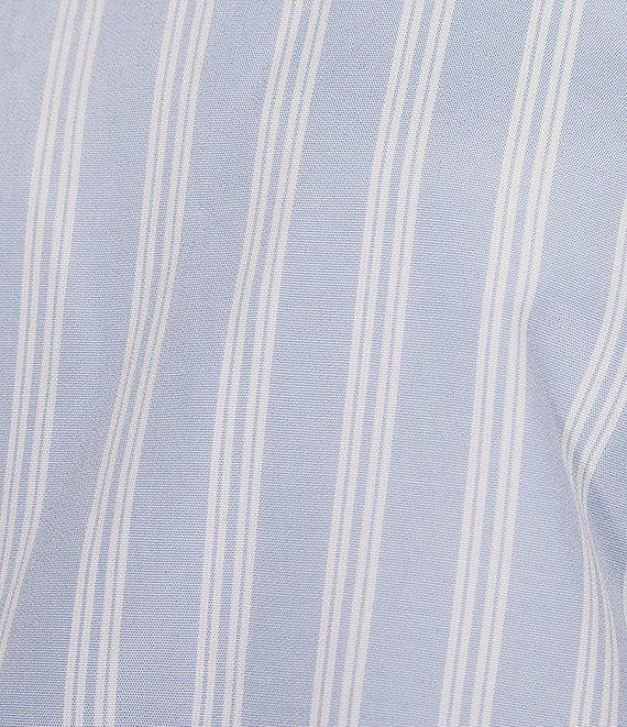 GB Woven Stripe Poplin Puff Coordinating Blouse Product Image