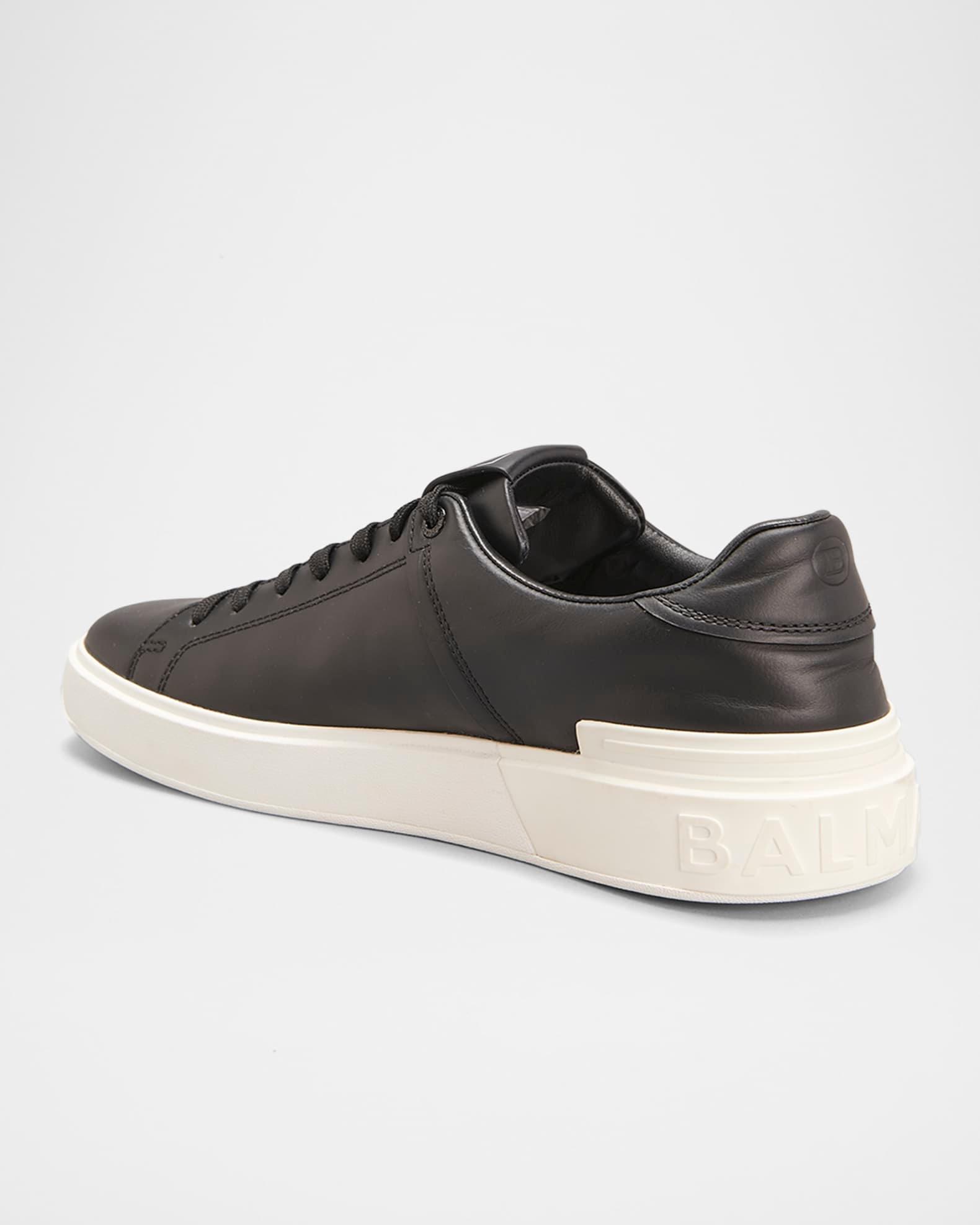 Men's B-Court Leather Low-Top Sneakers Product Image