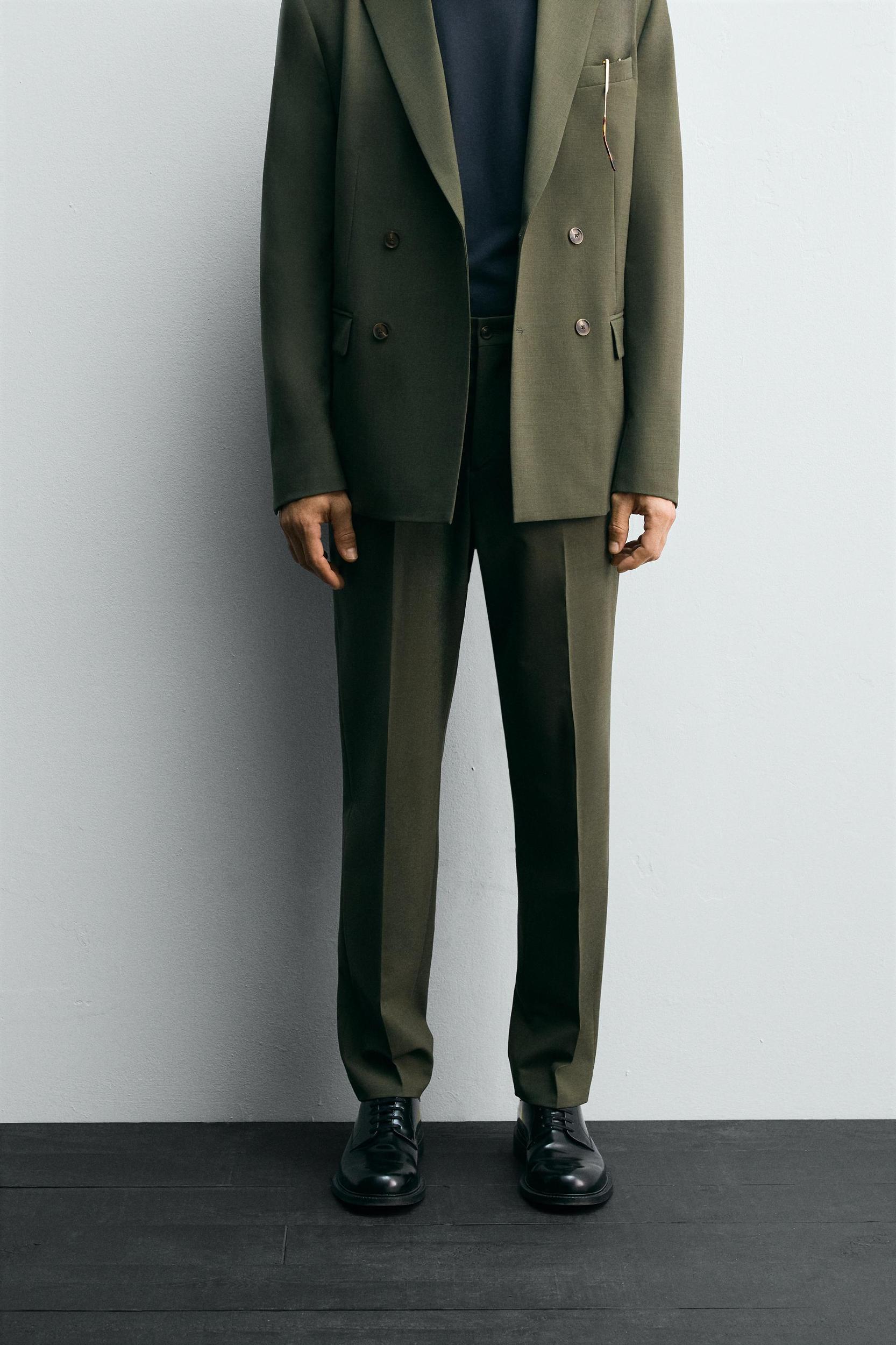 WOOL SUIT PANTS Product Image
