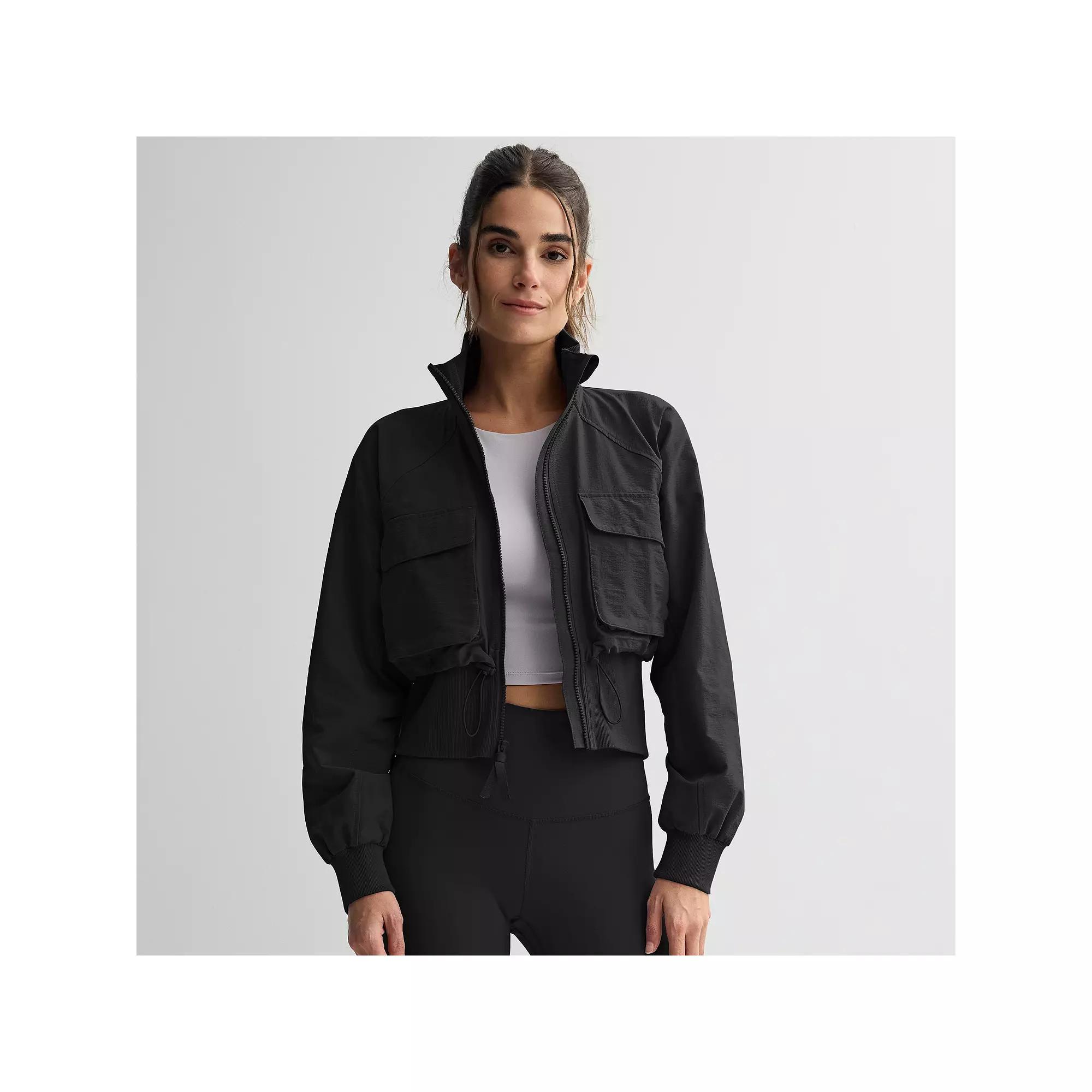 Women's FLX Woven Rib Mix Jacket,  Product Image