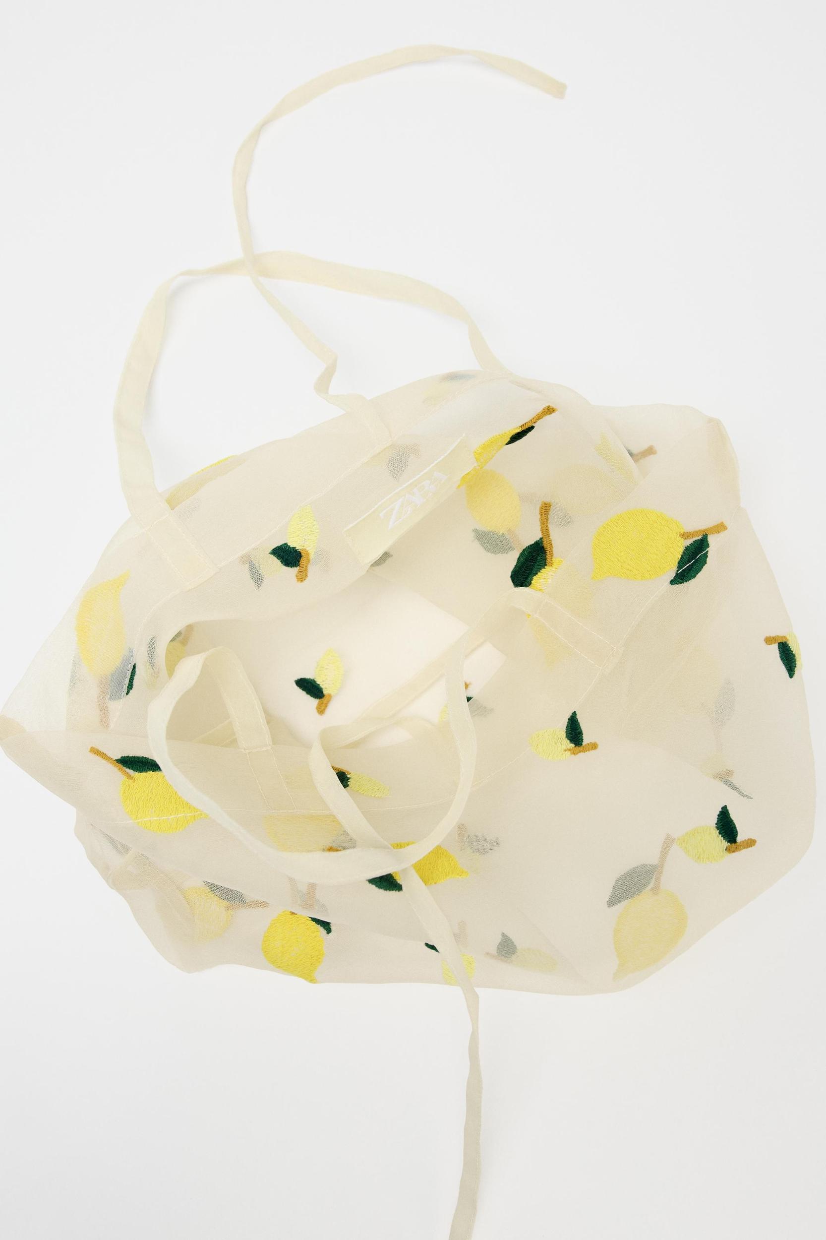 EMBROIDERED FABRIC BAG Product Image