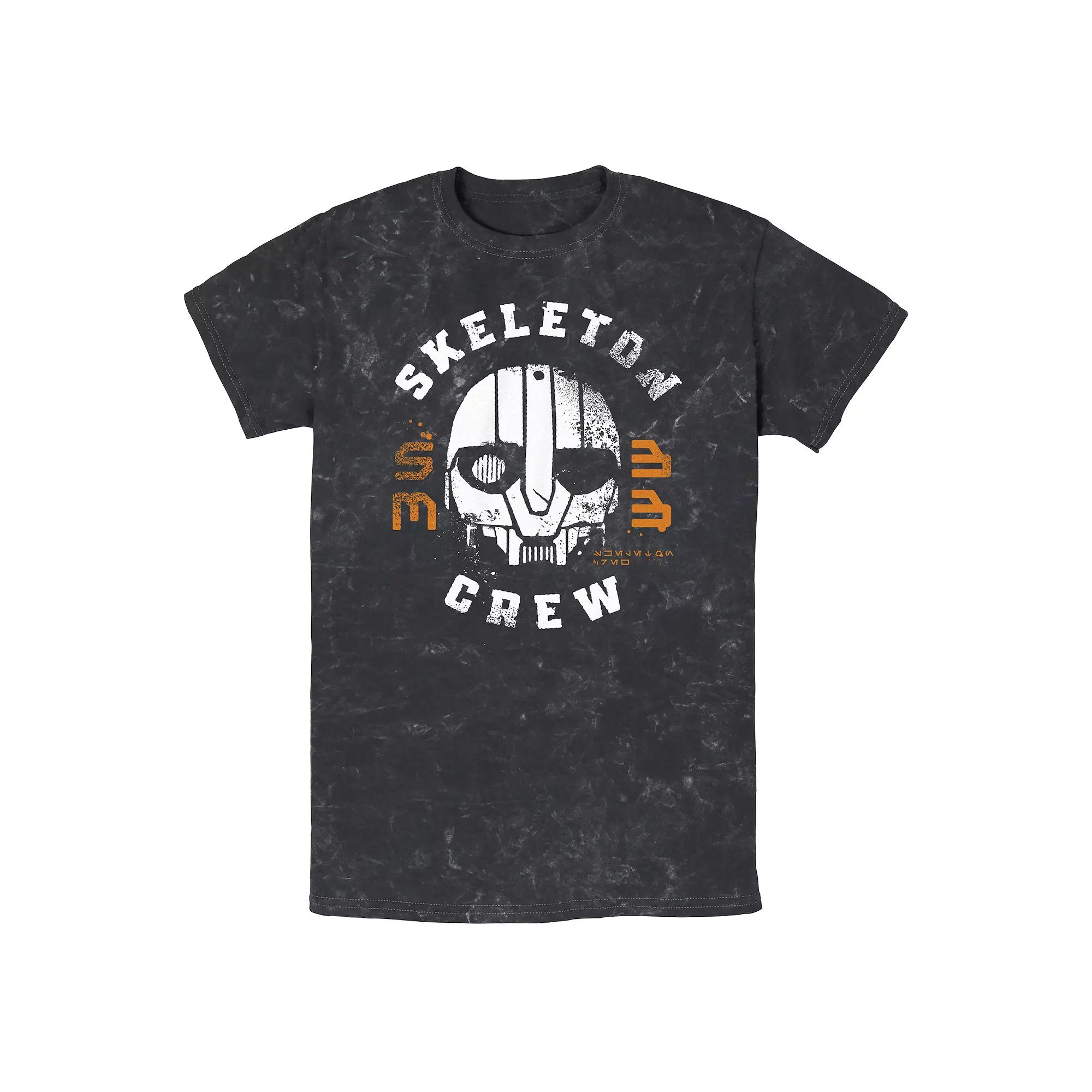 Men's Star Wars Skeleton Crew SM-33 Mask Graphic Tee,  Product Image