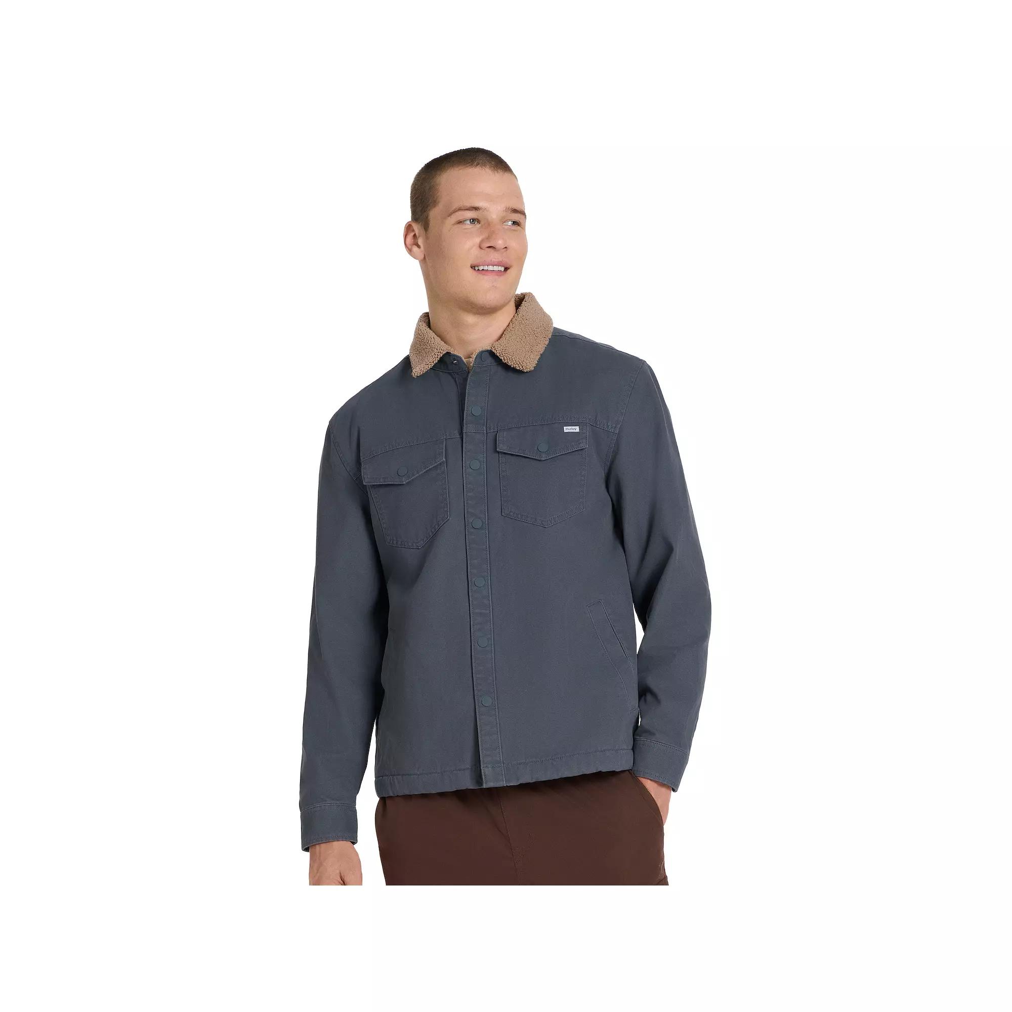 Men's Hurley Canvas Shirt Jacket,  Product Image