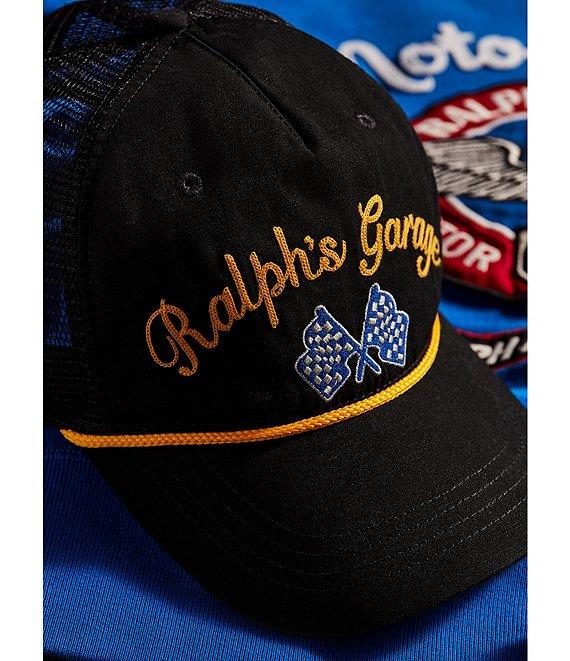 Polo Ralph Lauren Ralph's Garage Canvas RL Racing Trucker Cap Product Image