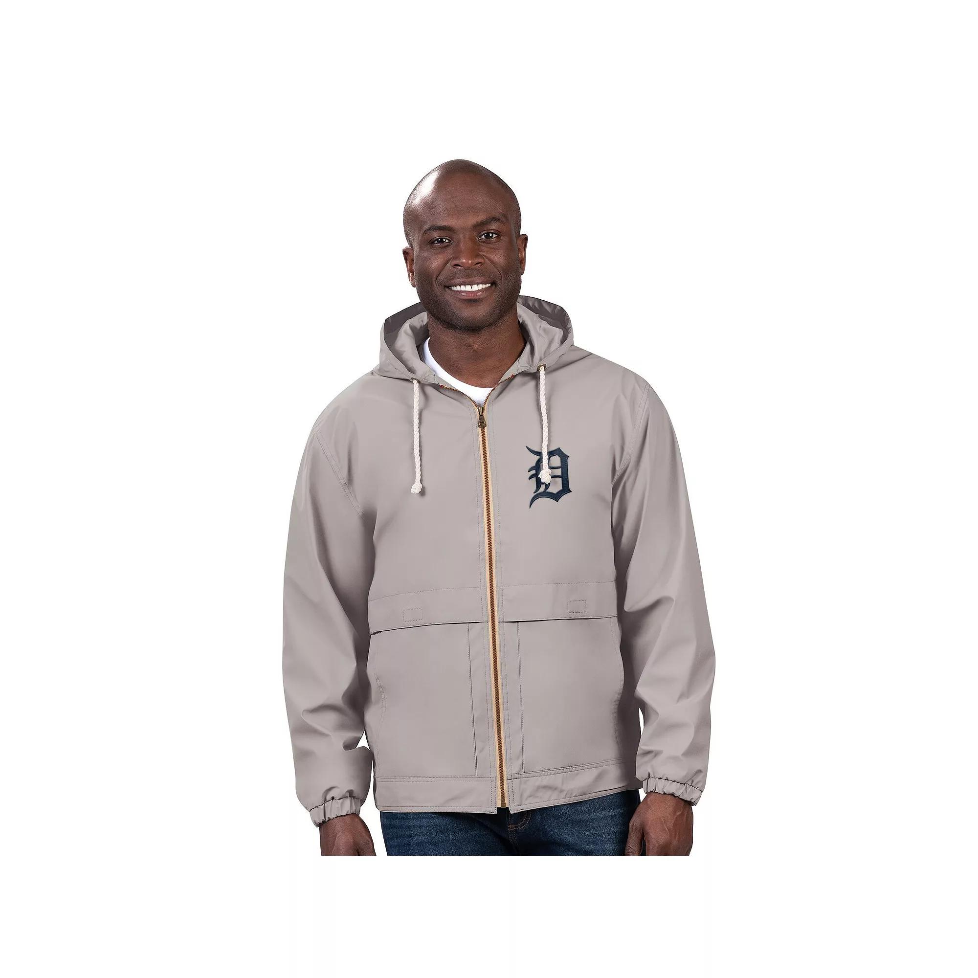 Men's G-III Sports by Carl Banks Gray Boston Red Sox Full-Zip Rain Jacket,  Product Image