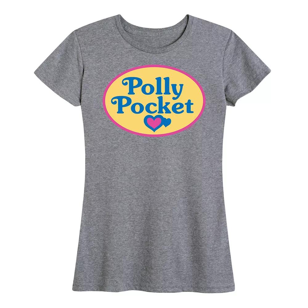 Women's Polly Pocket Color Logo Graphic Tee,  Product Image