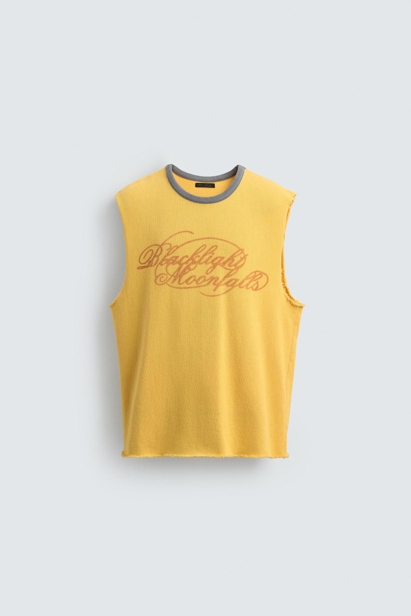 PRINTED KNIT TANK TOP Product Image