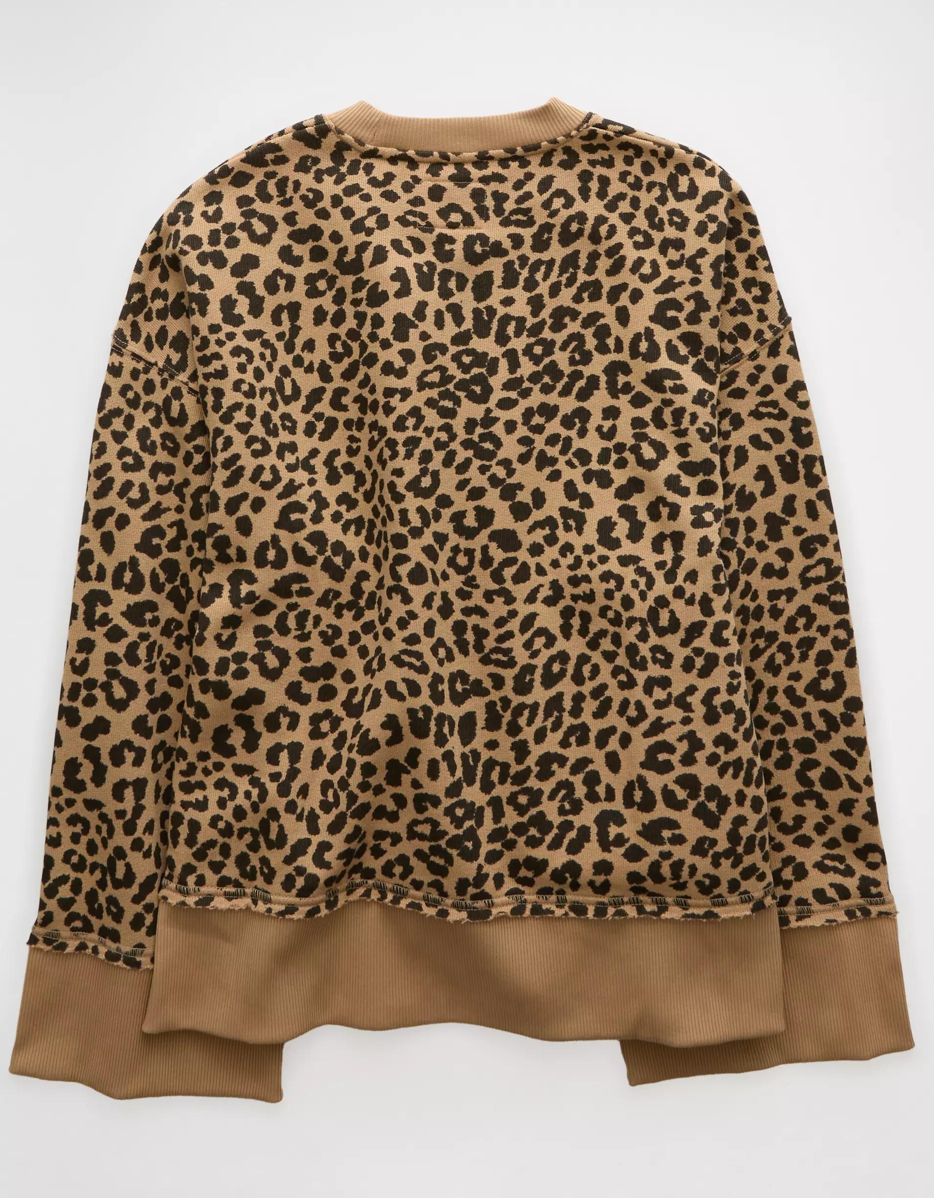 AE Relaxed Wide Sleeve Sweatshirt Product Image