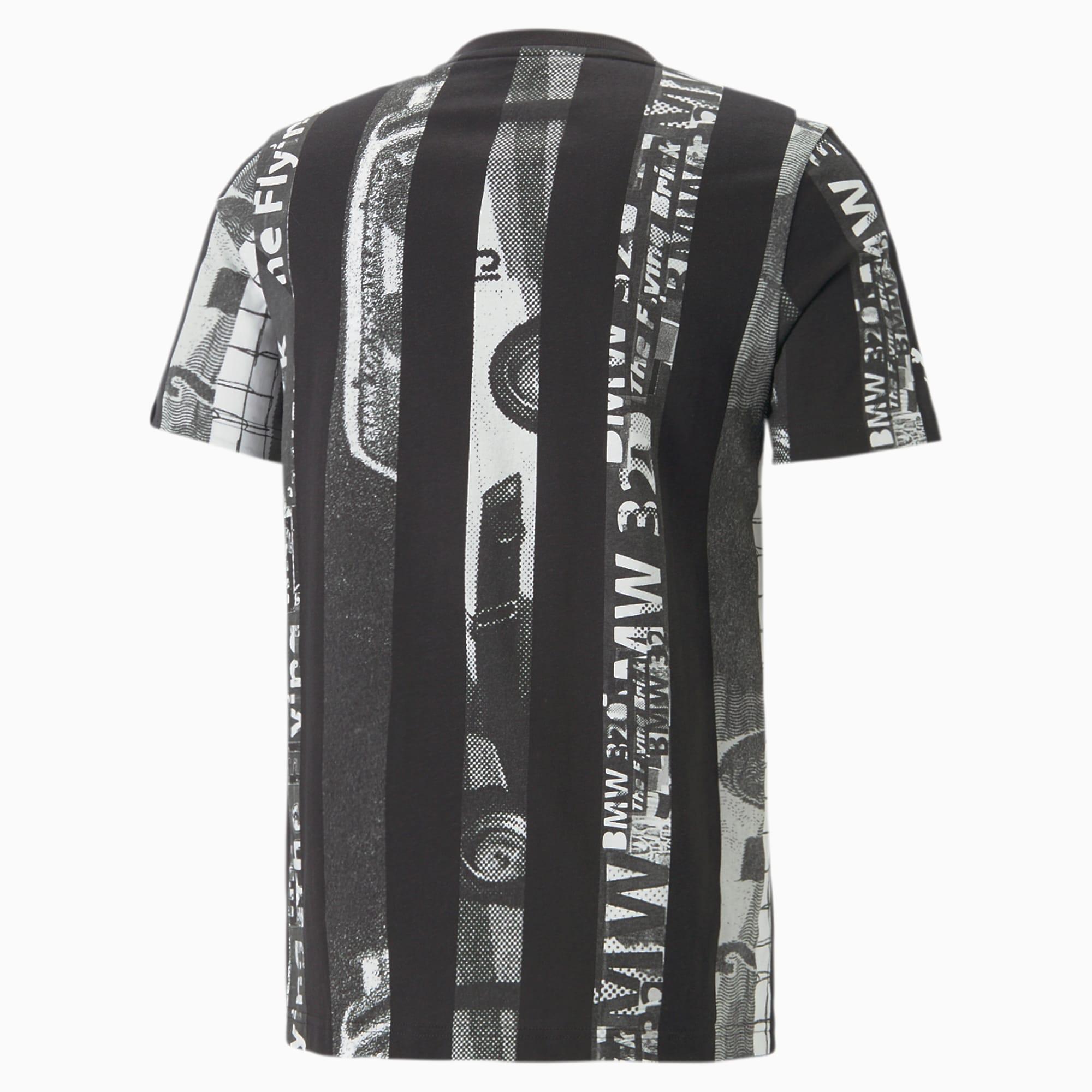 BMW M Motorsport Men's Striped Tee Product Image