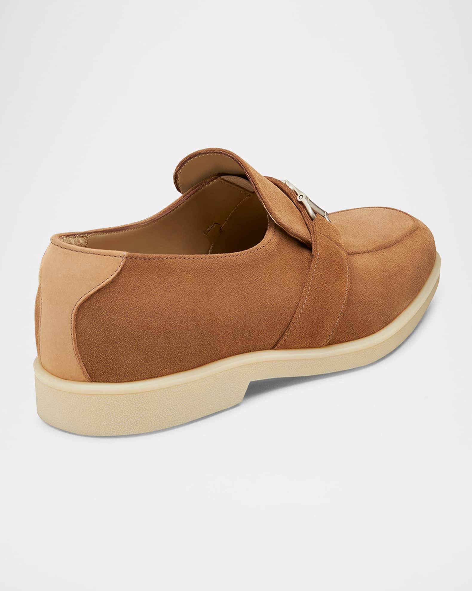 Men's Aurelio Nubuck Twisted Bit Loafers Product Image