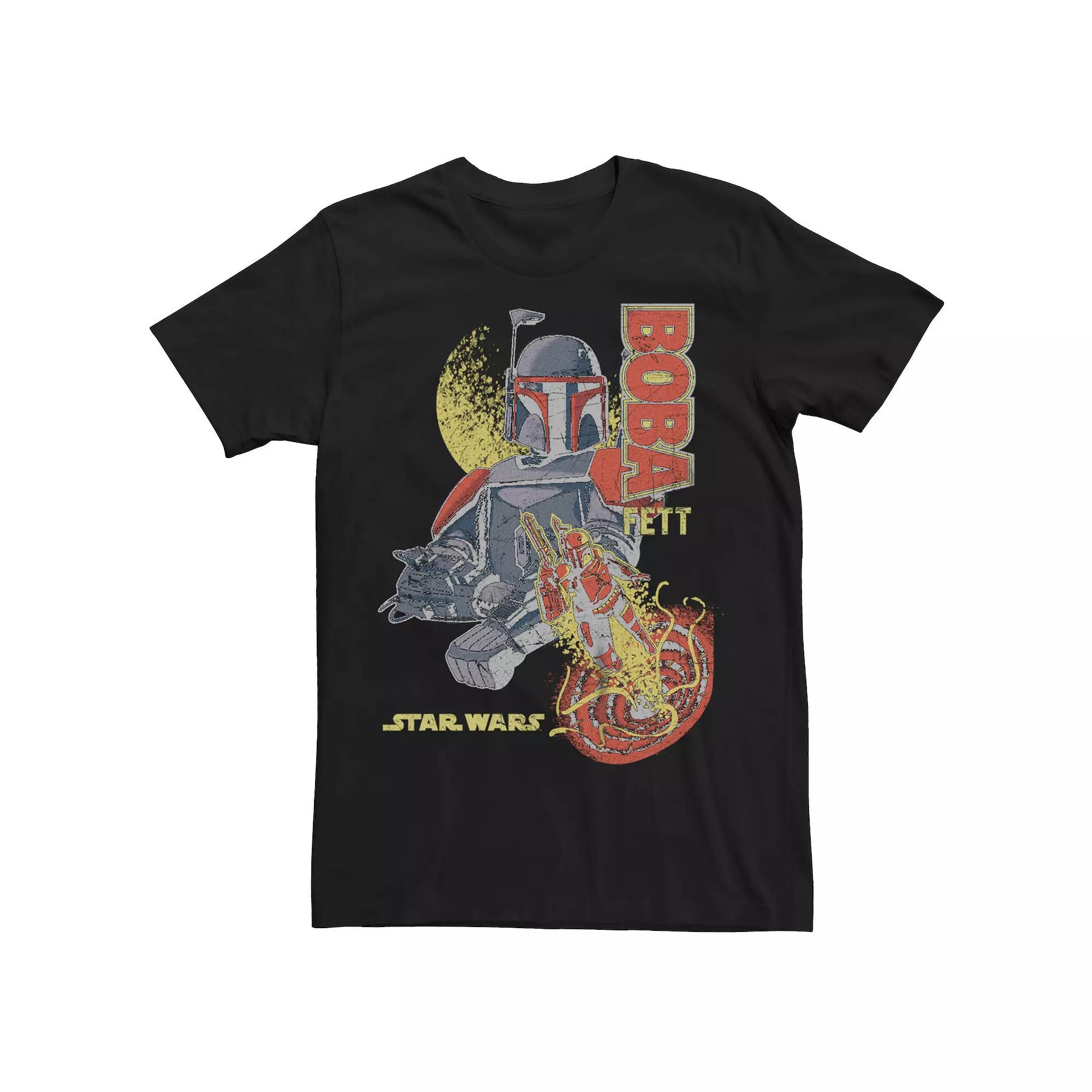 Men's Star Wars Boba Fett Launching Graphic Tee,  Product Image