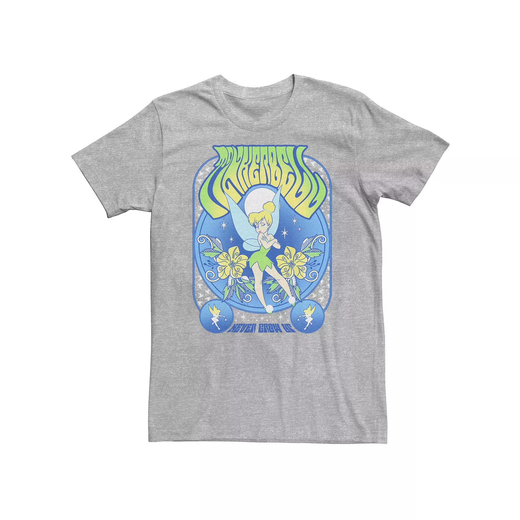 Disney's Peter Pan Tinkerbell Big & Tall Grumpy Tinkerbell Tee, Men's,  Product Image