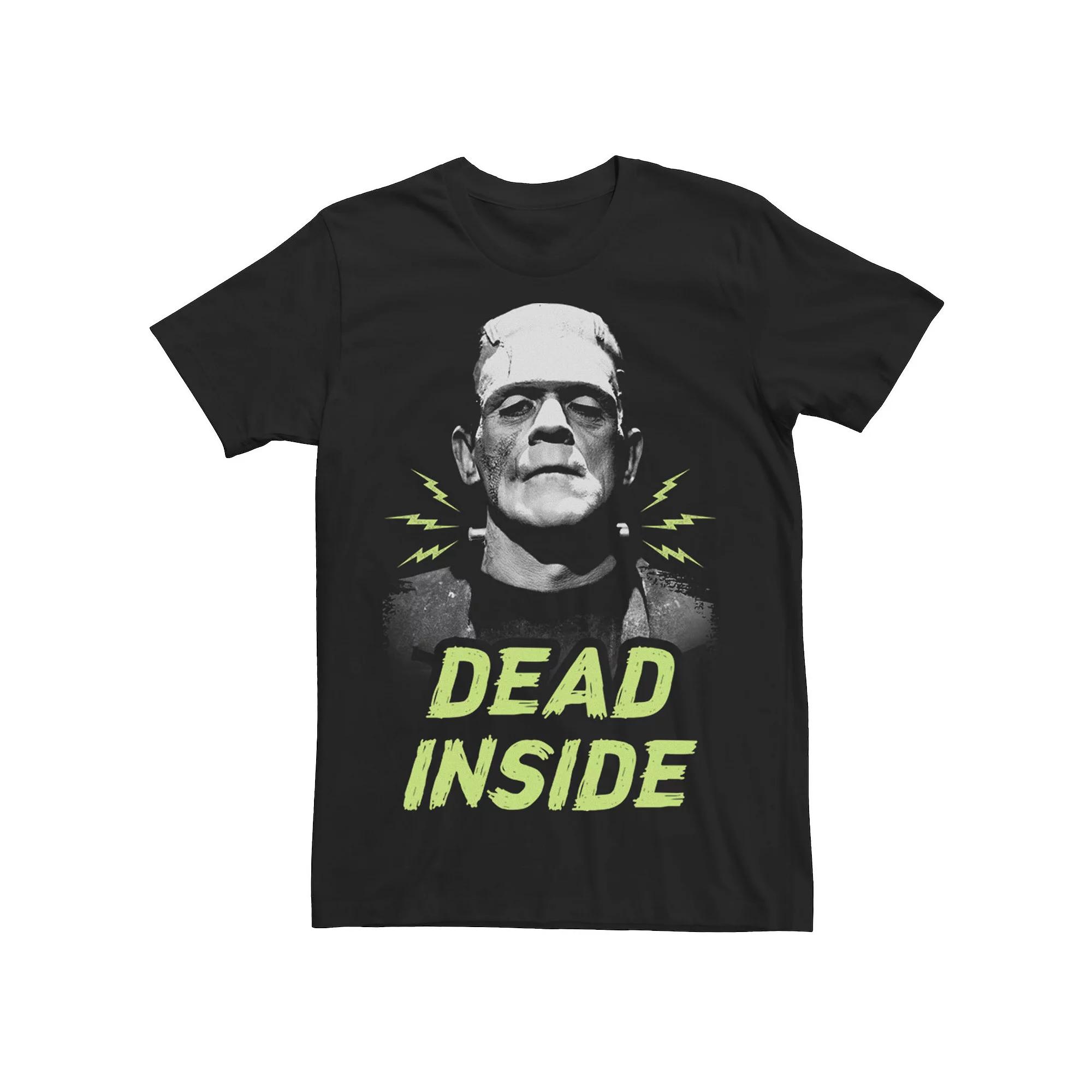 Men's Universal Monsters Frankenstein Dead Inside Tee,  Product Image