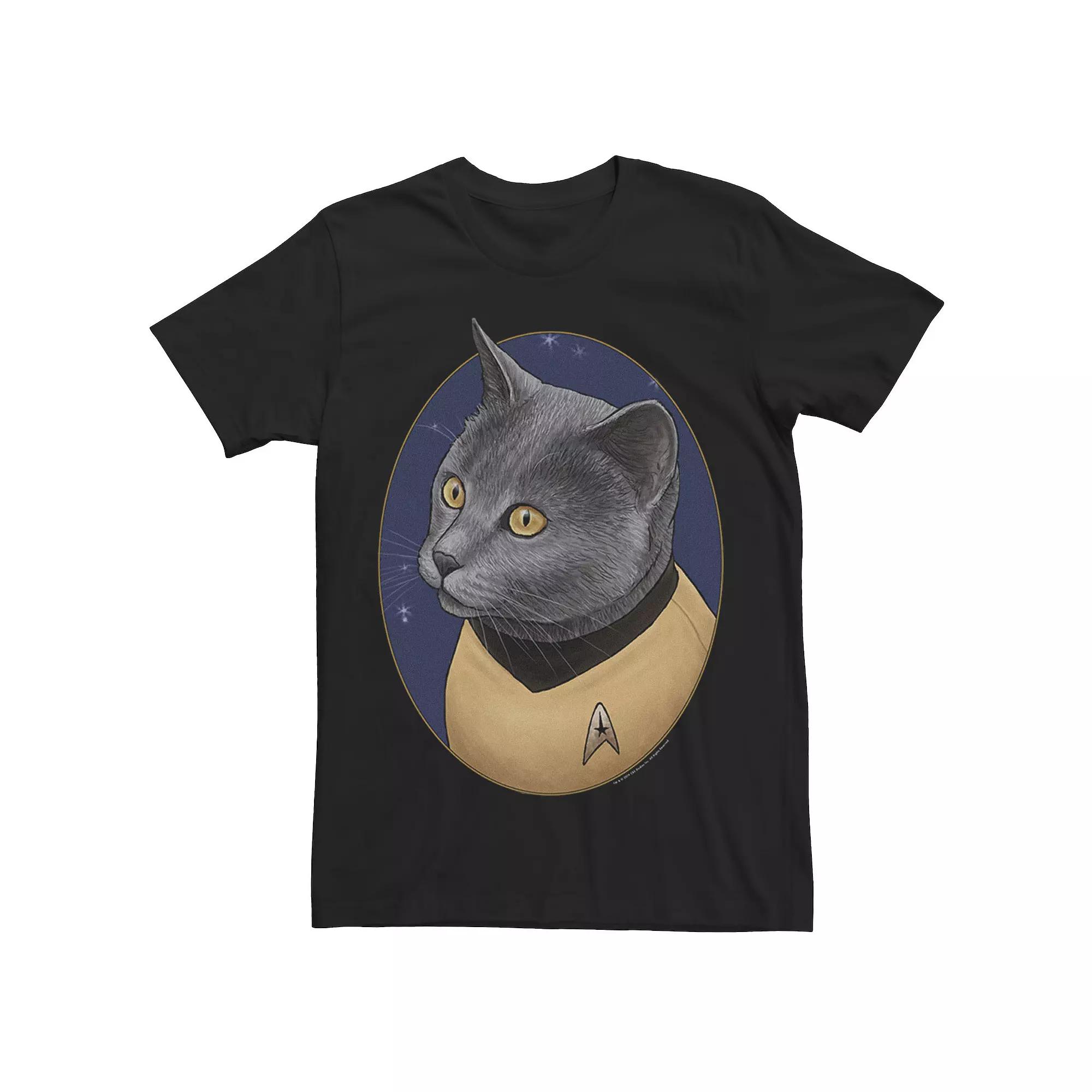 Men's Star Trek Chekov Cat Tee,  Product Image