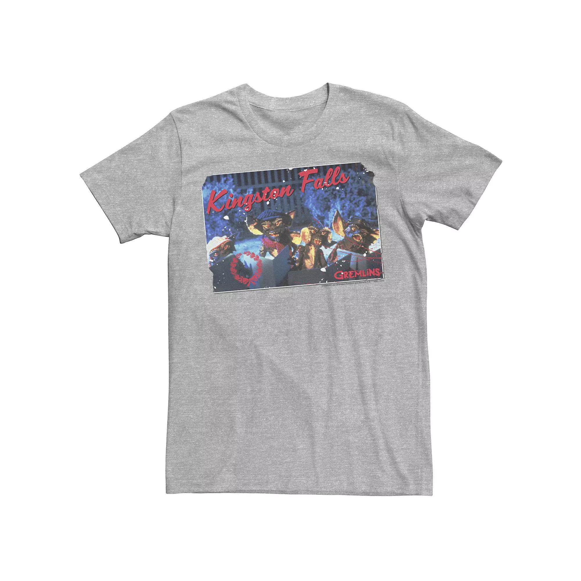 Men's Gremlins Christmas Greeting Card Tee,  Product Image