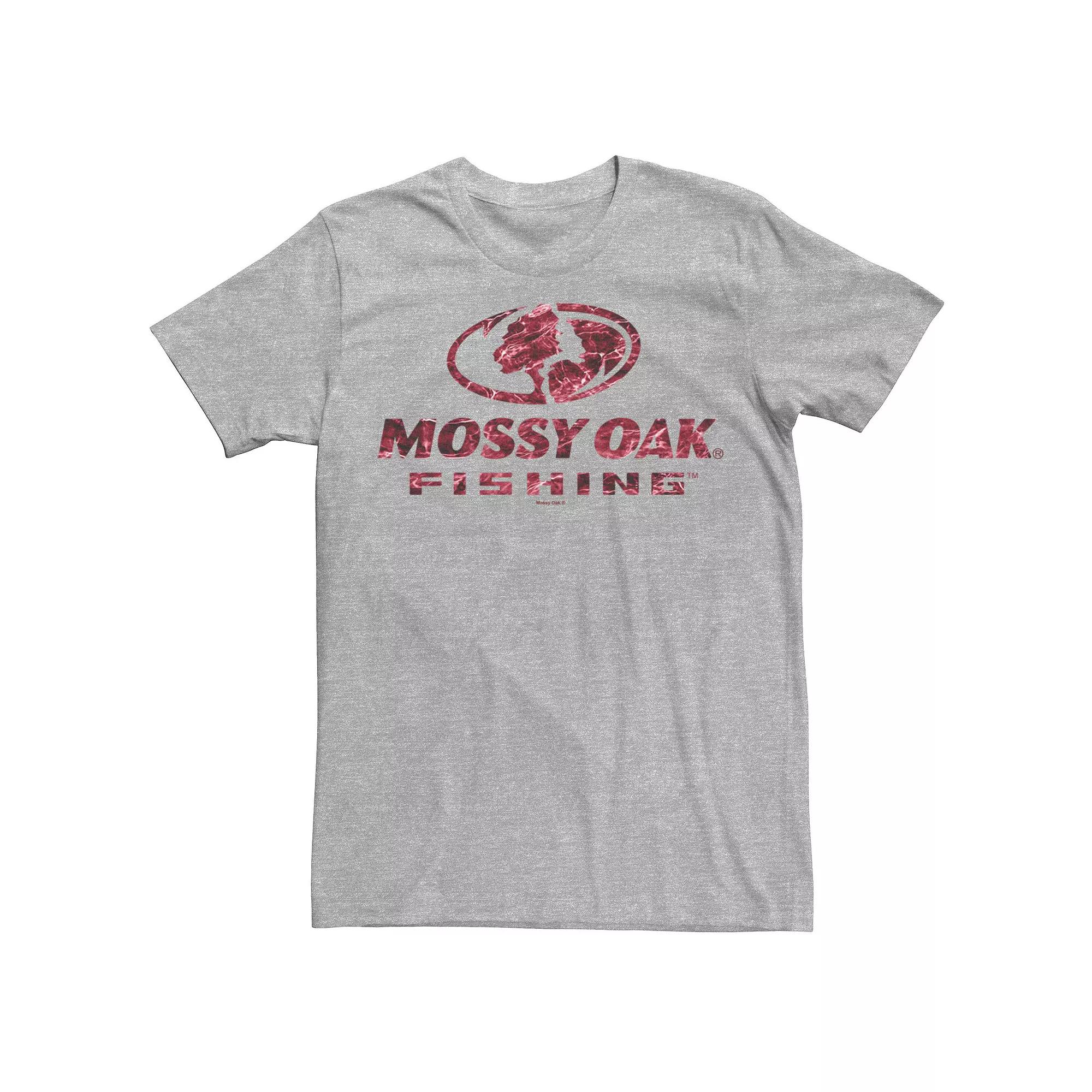 Men's Mossy Oak Fishing Water Surface Logo Tee,  Product Image