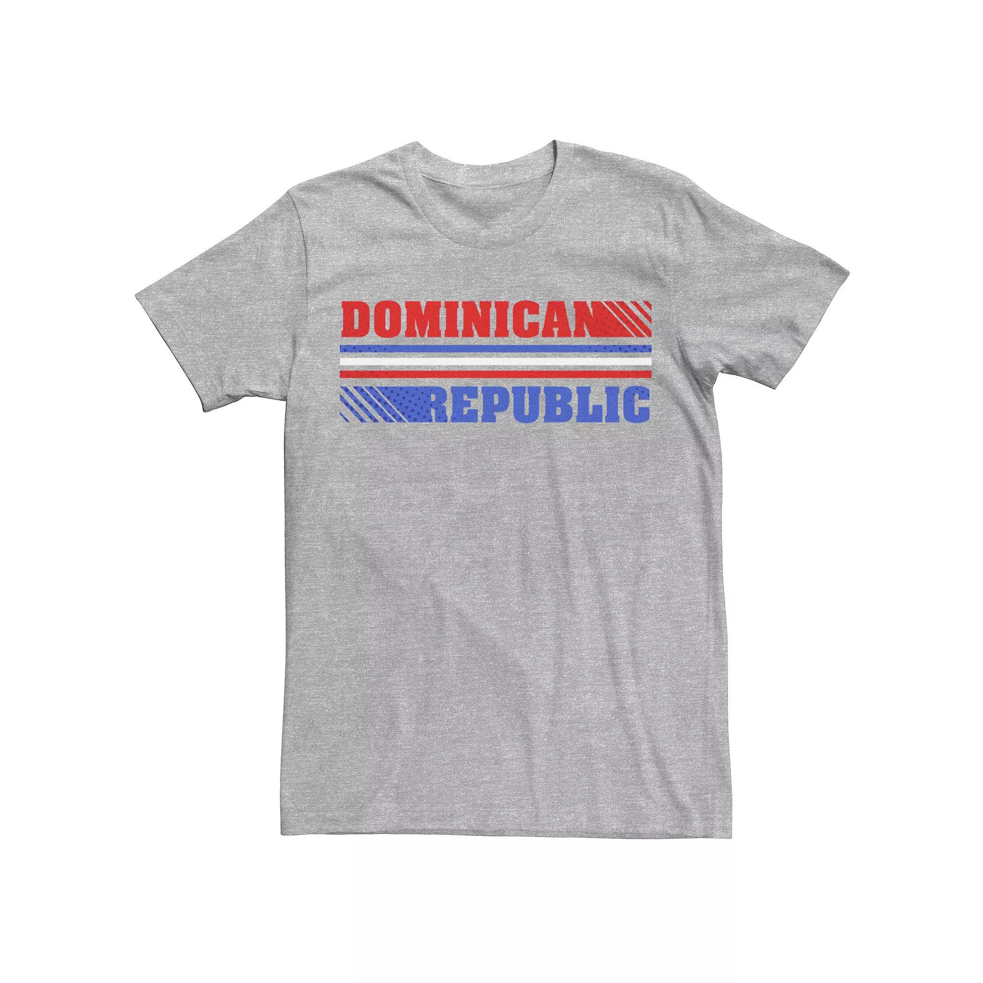 Men's Gonzales Dominican Republic Text Overlay Tee,  Product Image