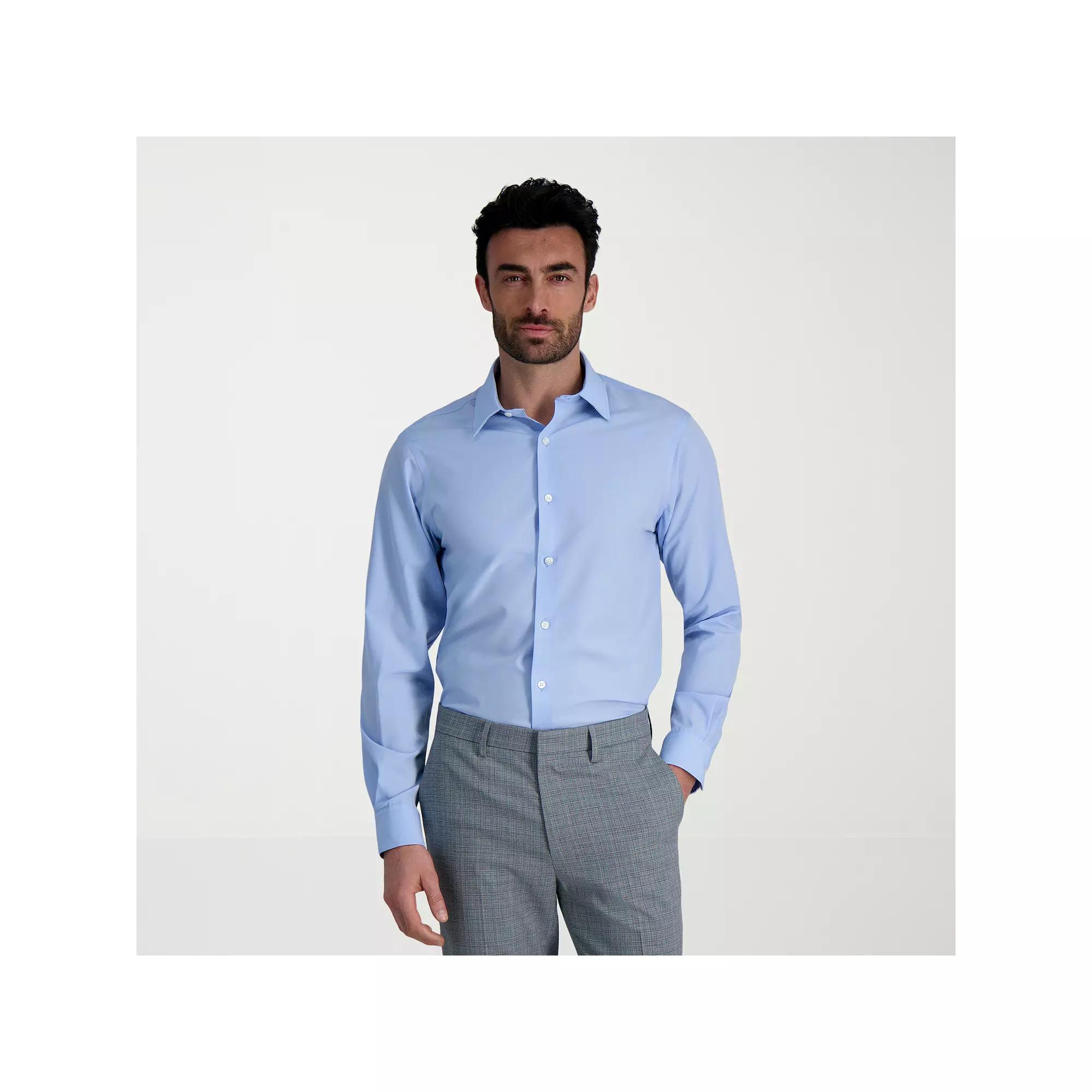 Men's Haggar® Smart Wash® Classic Fit Wrinkle Free Dress Shirt,  Product Image