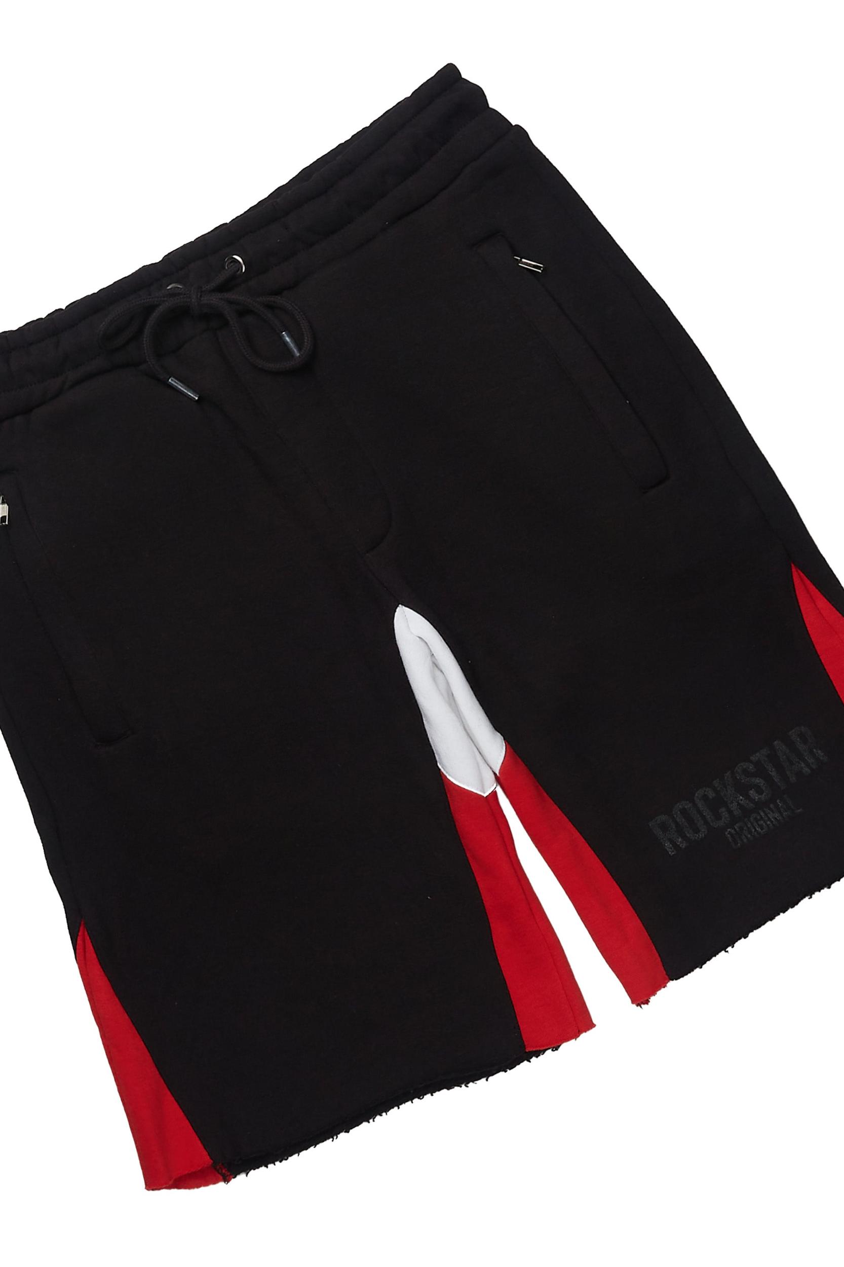 Sana Black Relaxed T-Shirt/Short Set Male Product Image