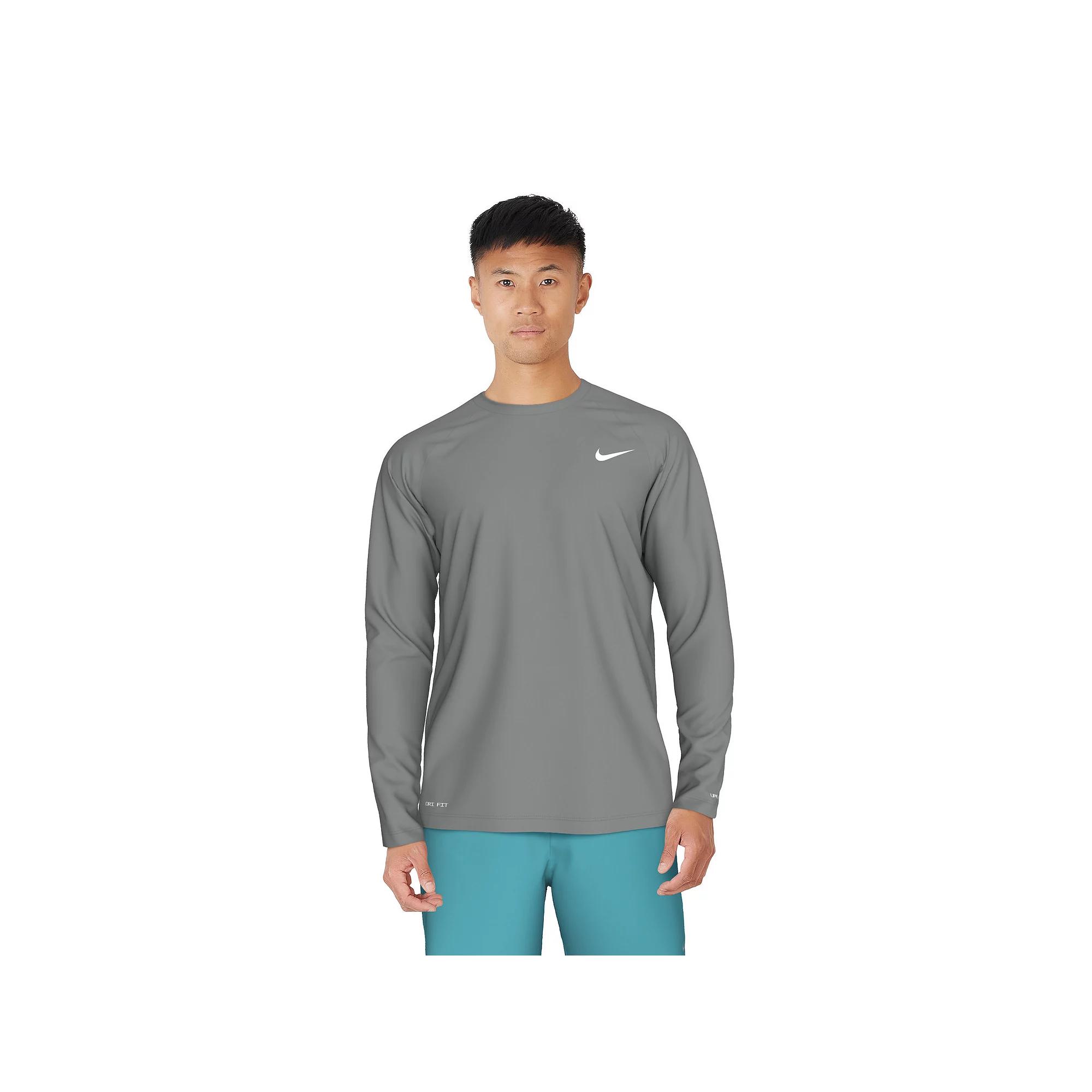 Mens Nike Dri-FIT UPF 40+ Hydroguard Long Sleeve Swim Tee Product Image