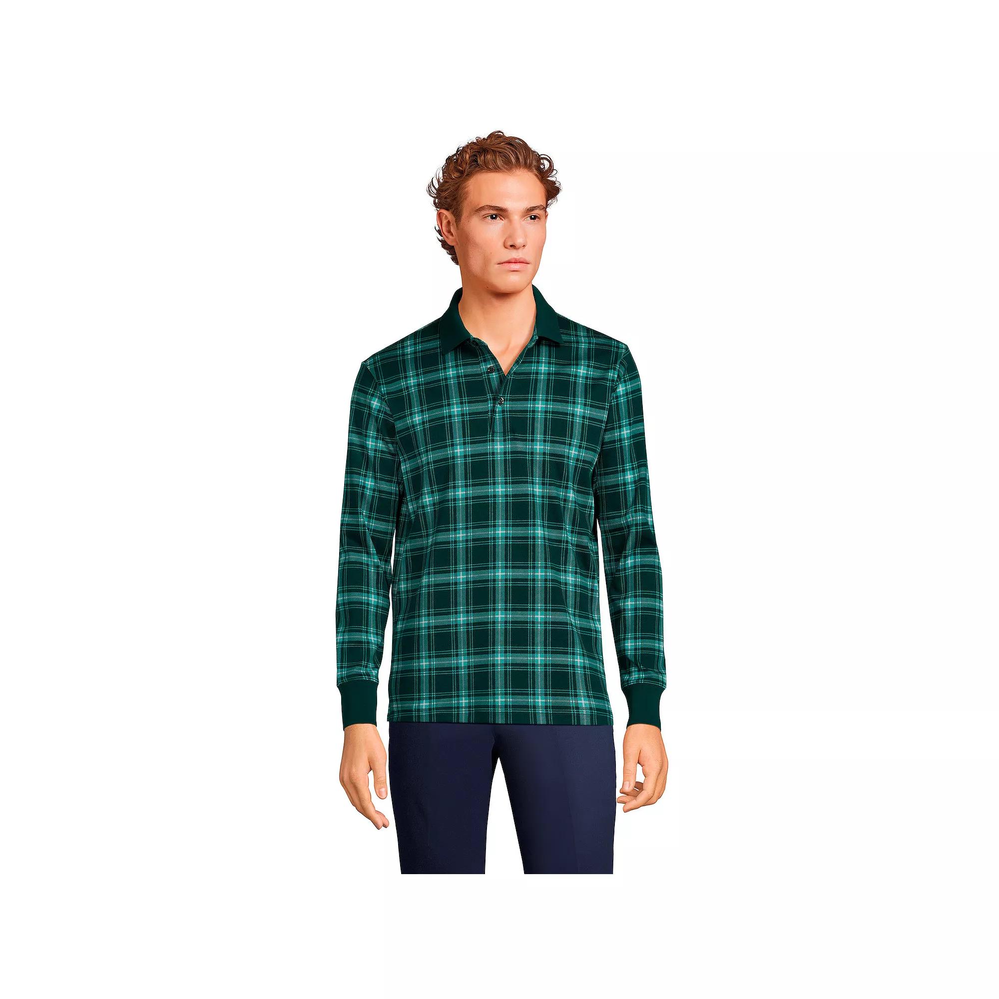 Men's Lands' End Soft Supima Polo,  Product Image