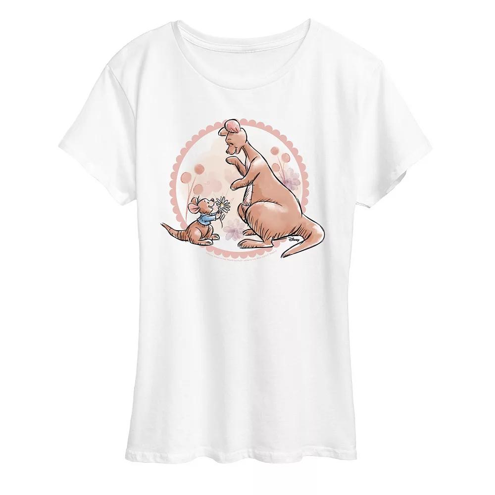 Disney's Winnie The Pooh Women's Kanga & Roo Graphic Tee,  Product Image