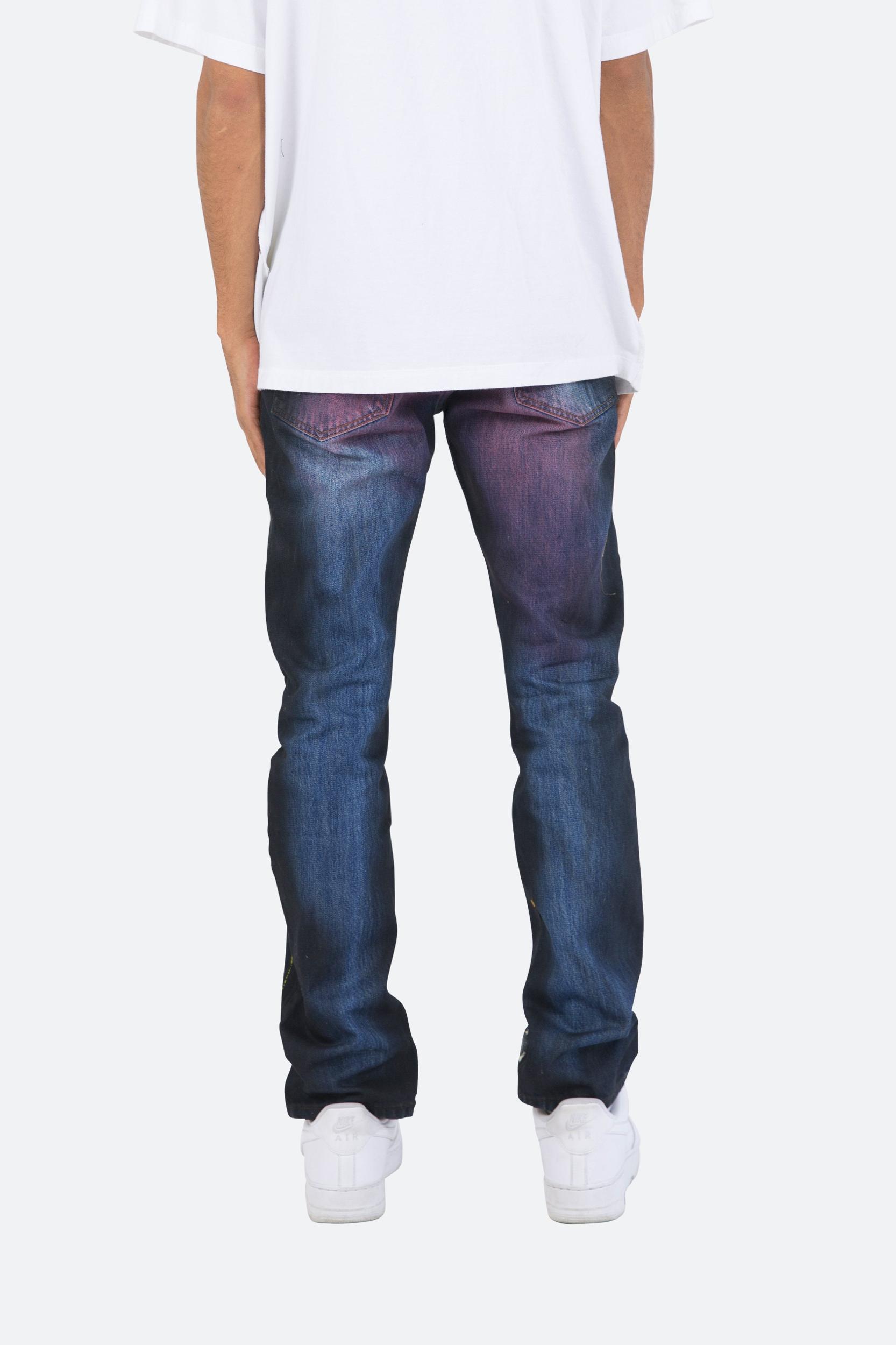 D262 Straight Denim - Black Product Image