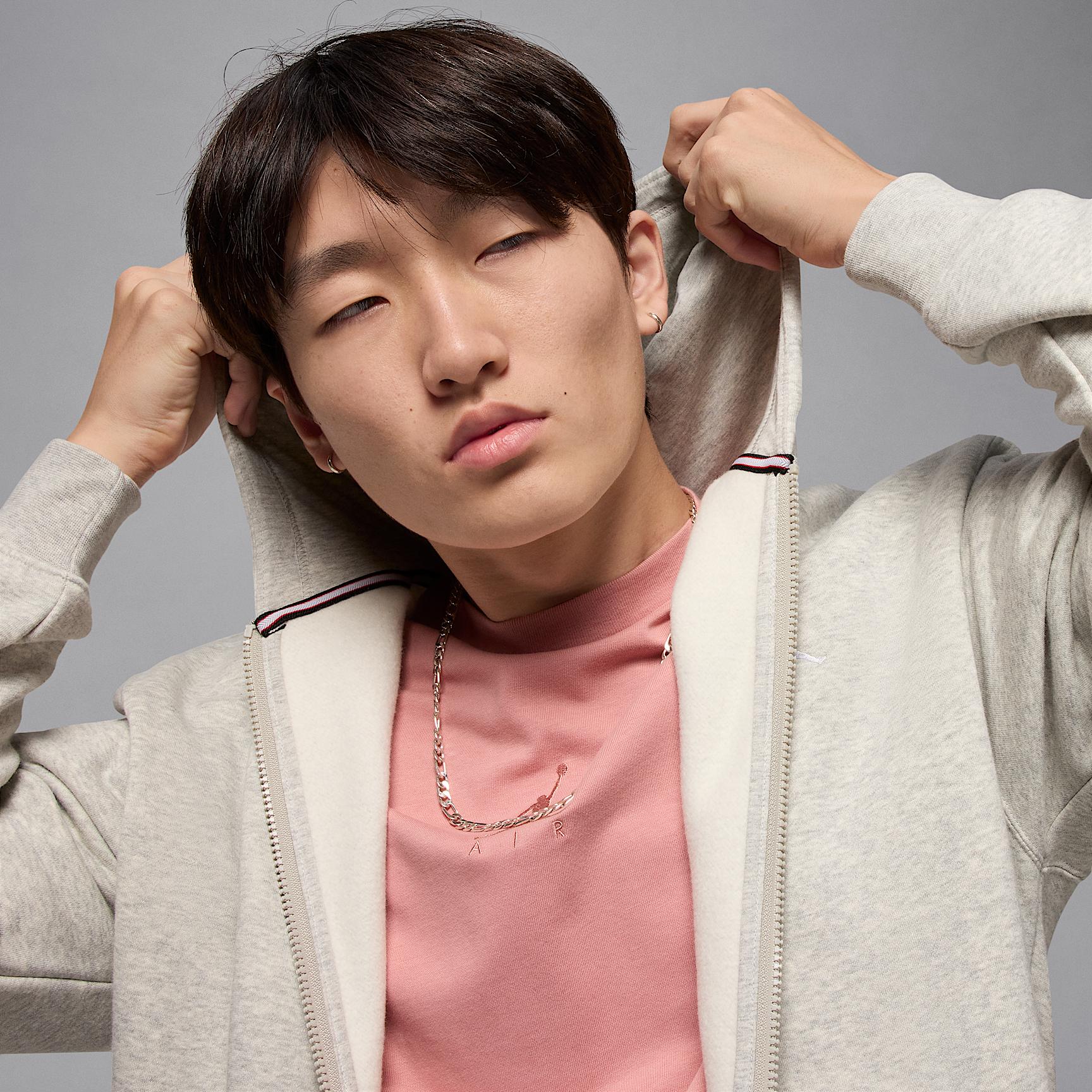 Mens Jordan Brooklyn Fleece Full-zip Hoodie | FV7289-050 Product Image