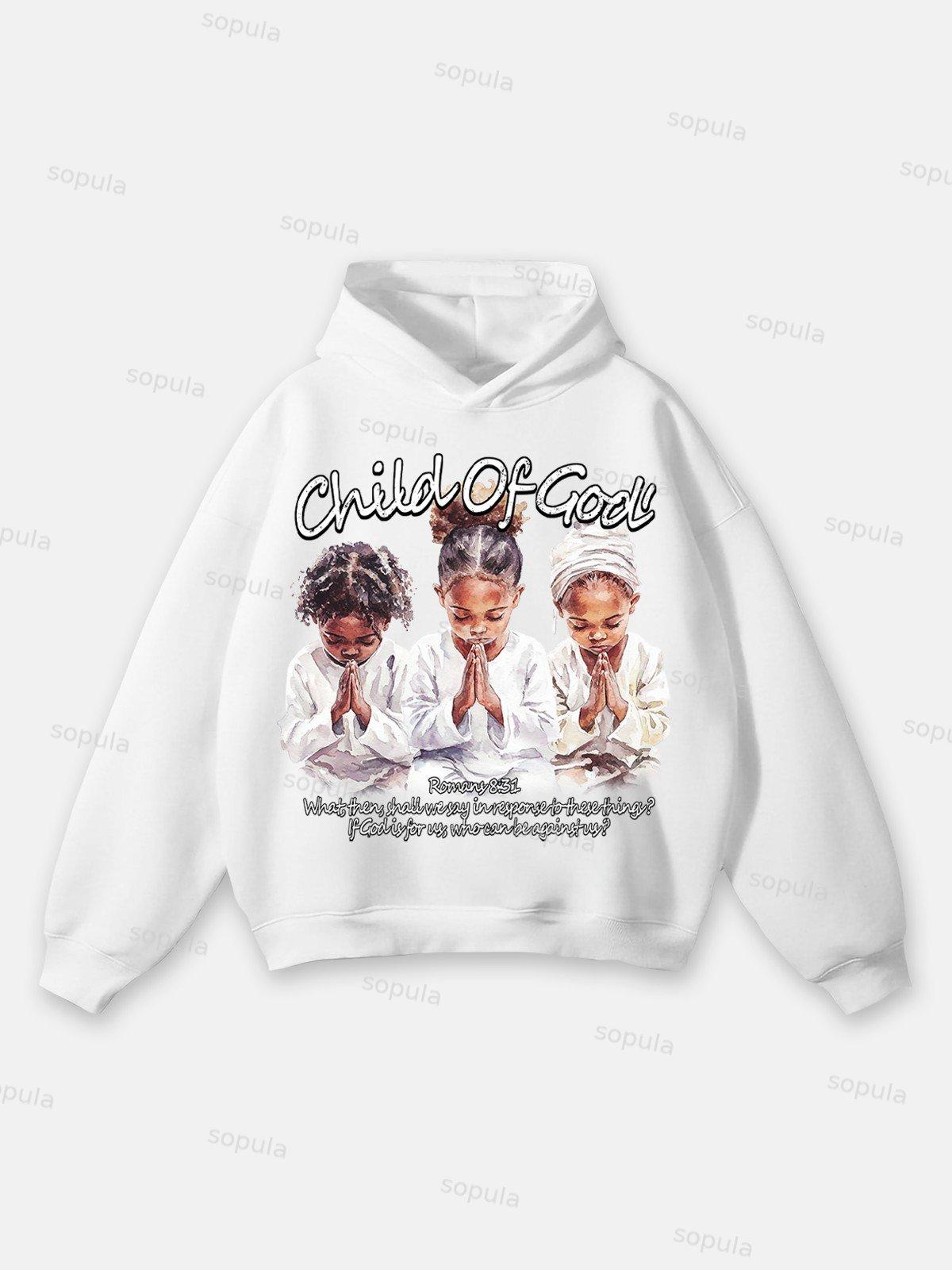 Streetwear No Emotion Graphic Print Hoodie Product Image