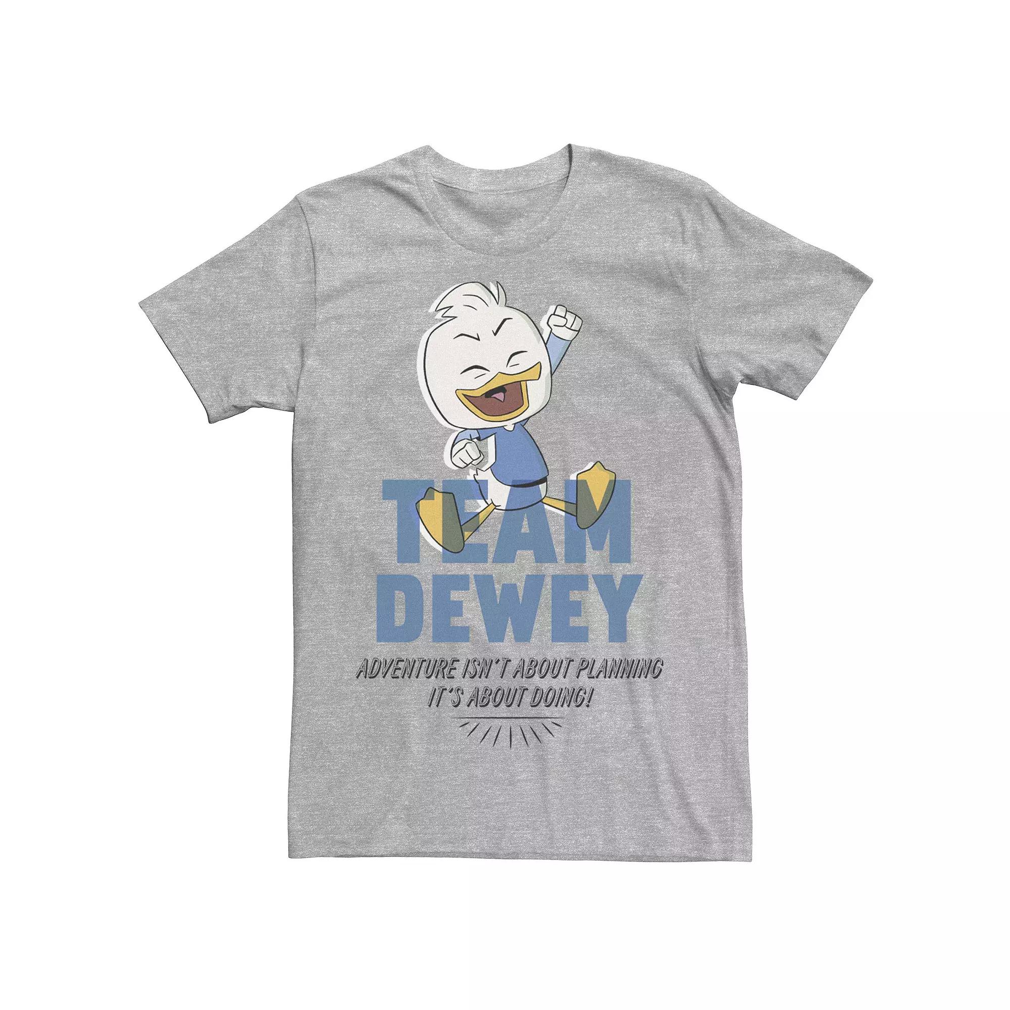 Disney's DuckTales Team Dewey Men's Adventure Is About Doing Tee,  Product Image