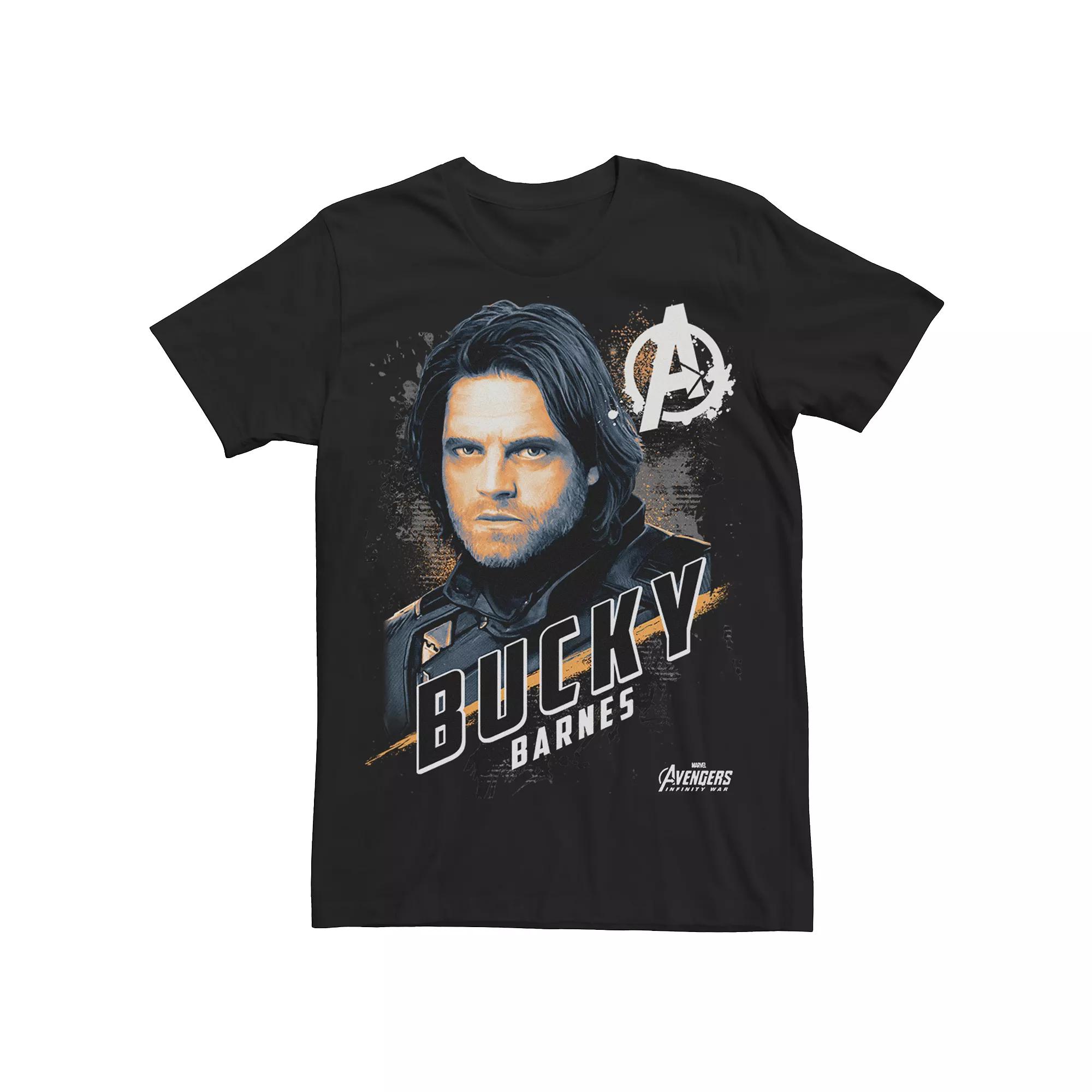 Men's Avengers Infinity War Winter Bucky Solo Tee,  Product Image