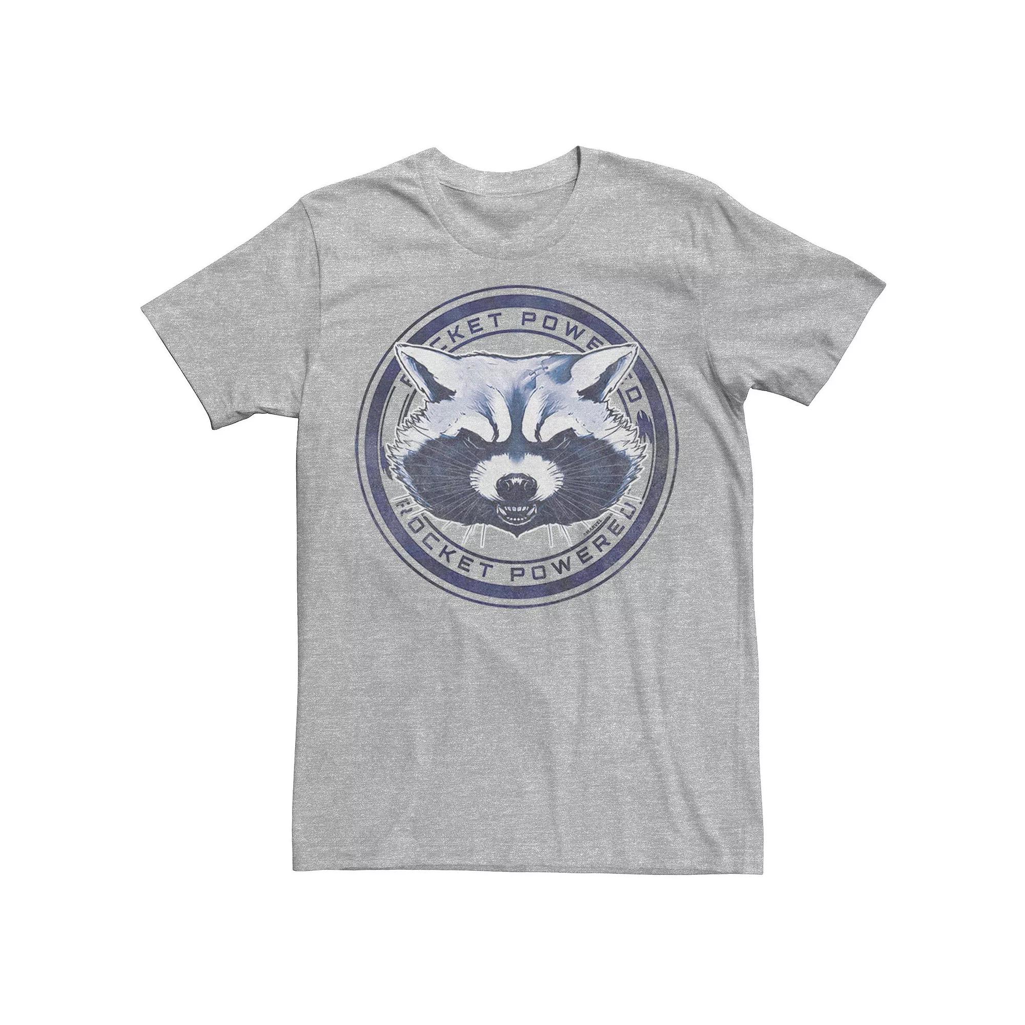 Men's Marvel Guardians Of The Galaxy Rocket Raccoon Badge Graphic Tee,  Product Image