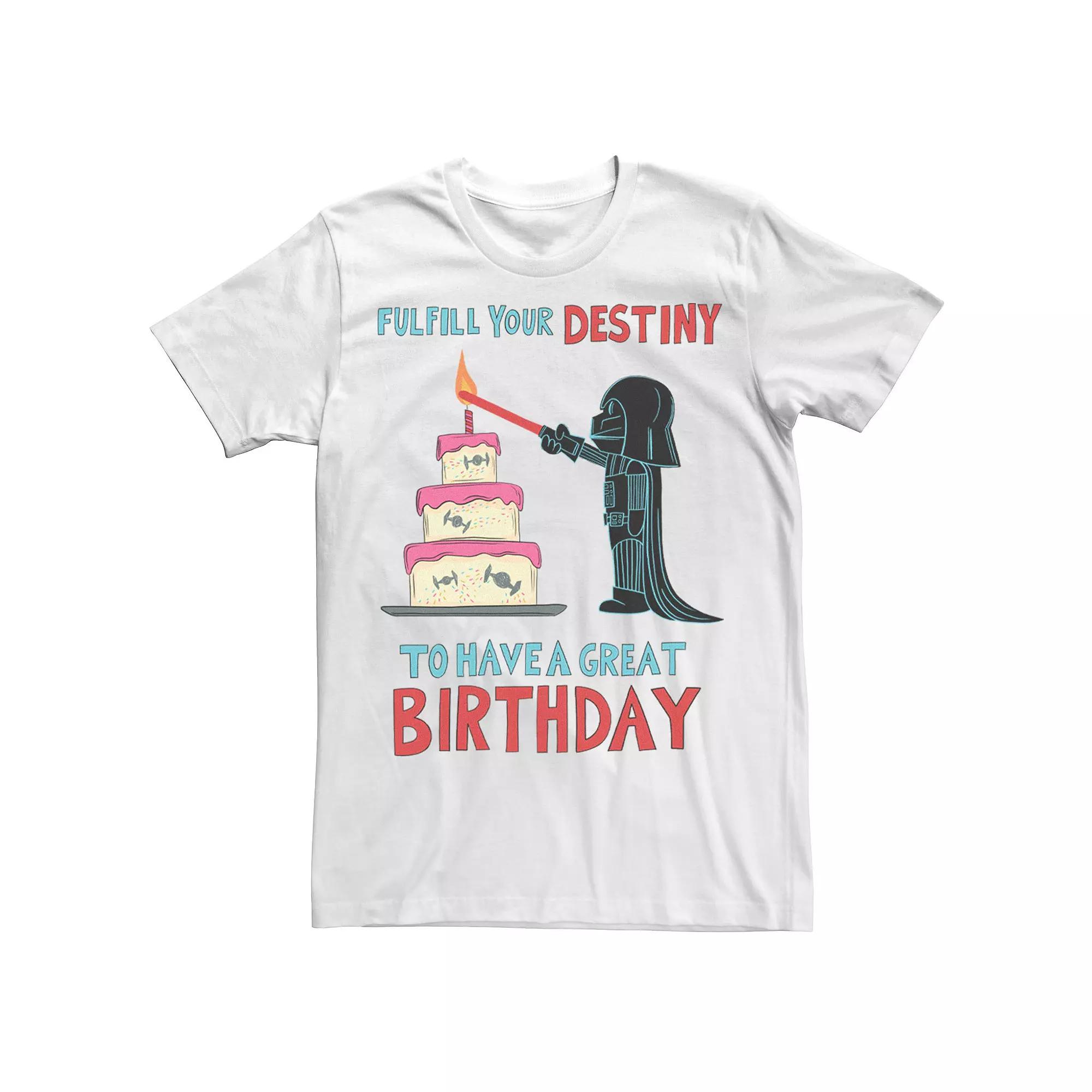 Men's Star Wars Vader Birthday Fulfillment Tee,  Product Image