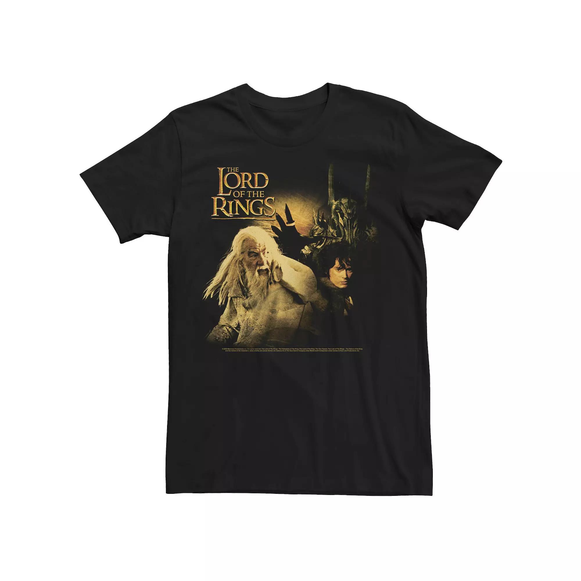 Men's The Lord Of The Rings Trio Dark Portrait Tee,  Product Image