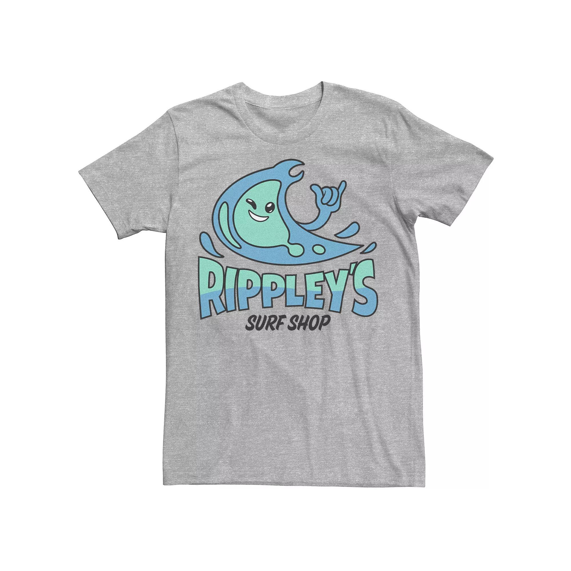 Mens Fortnite Rippleys Surf Shop Tee, Boys Athletic Grey Product Image