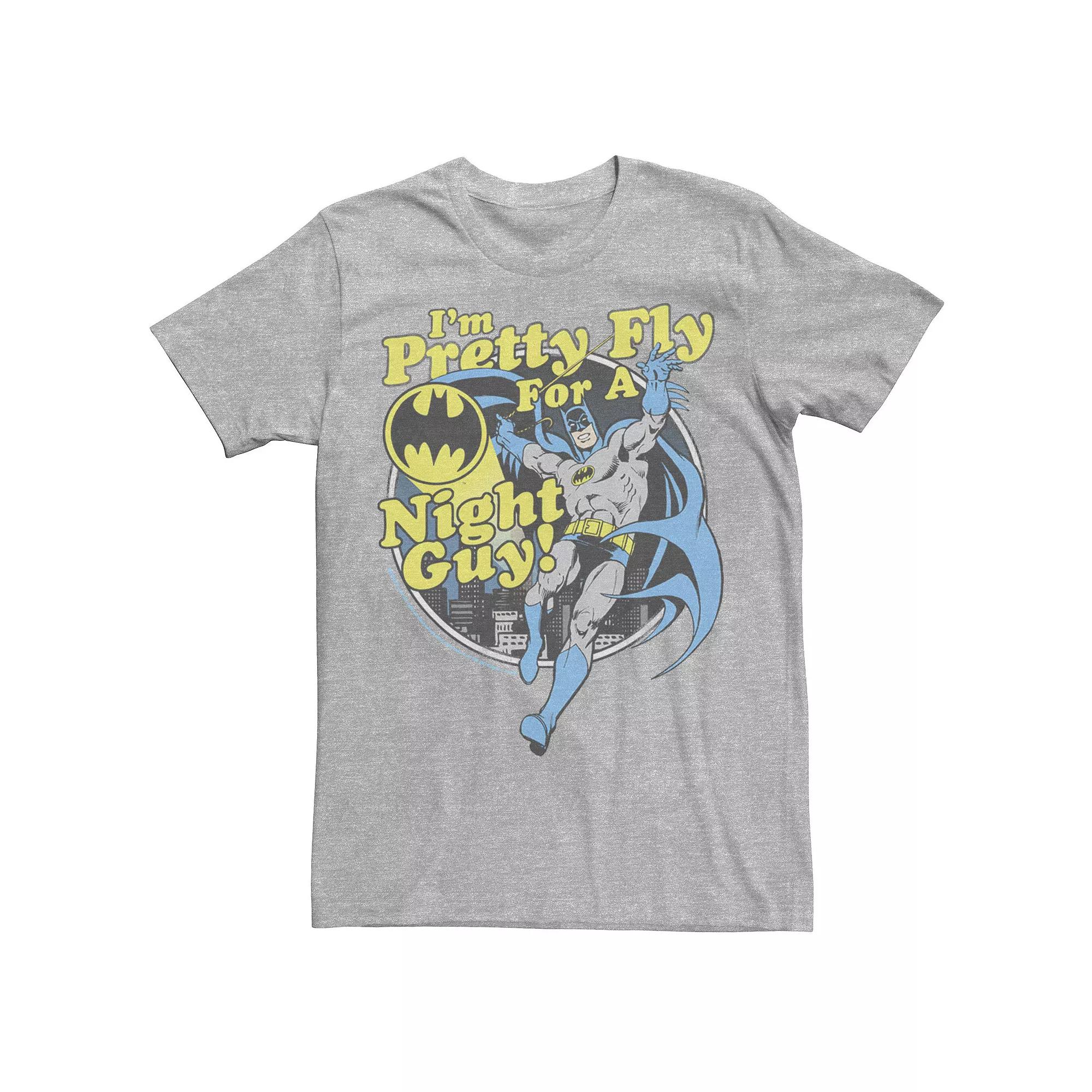 Men's DC Comics Batman Pretty Fly For A Night Guy Tee,  Product Image