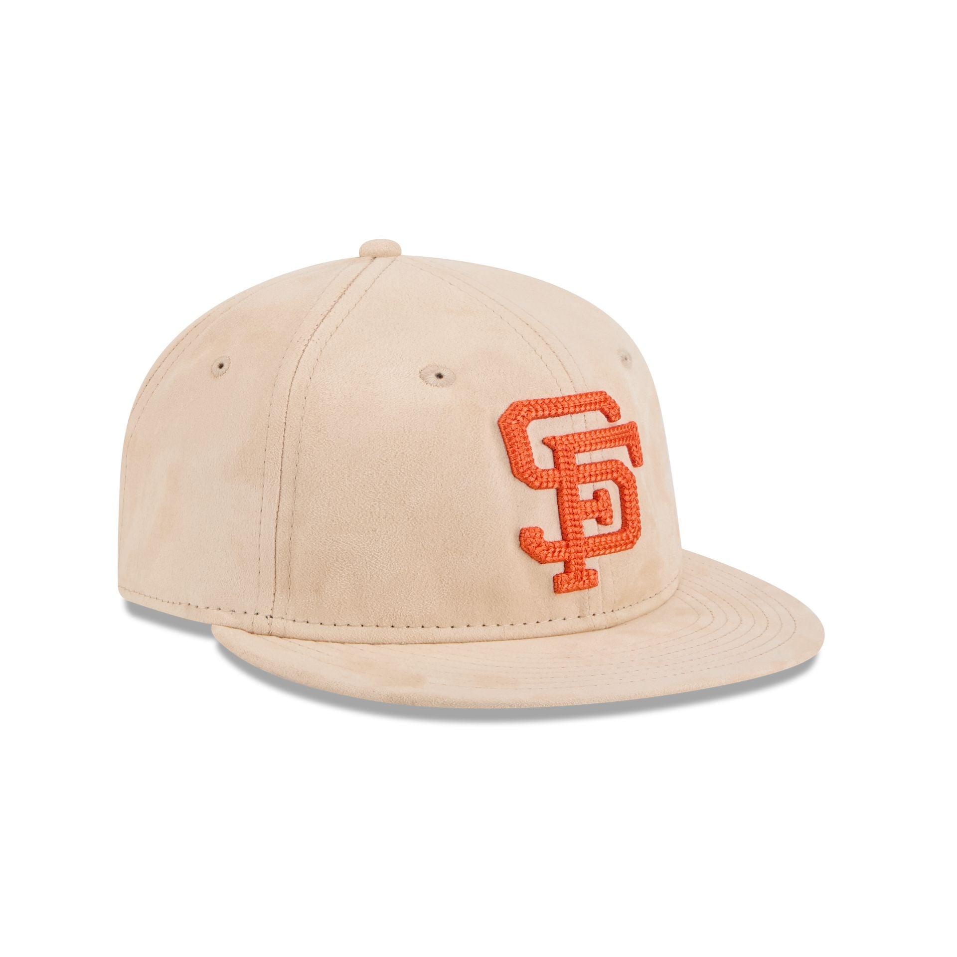 San Francisco Giants Stone Suede Retro Crown 9FIFTY Snapback Hat Male Product Image