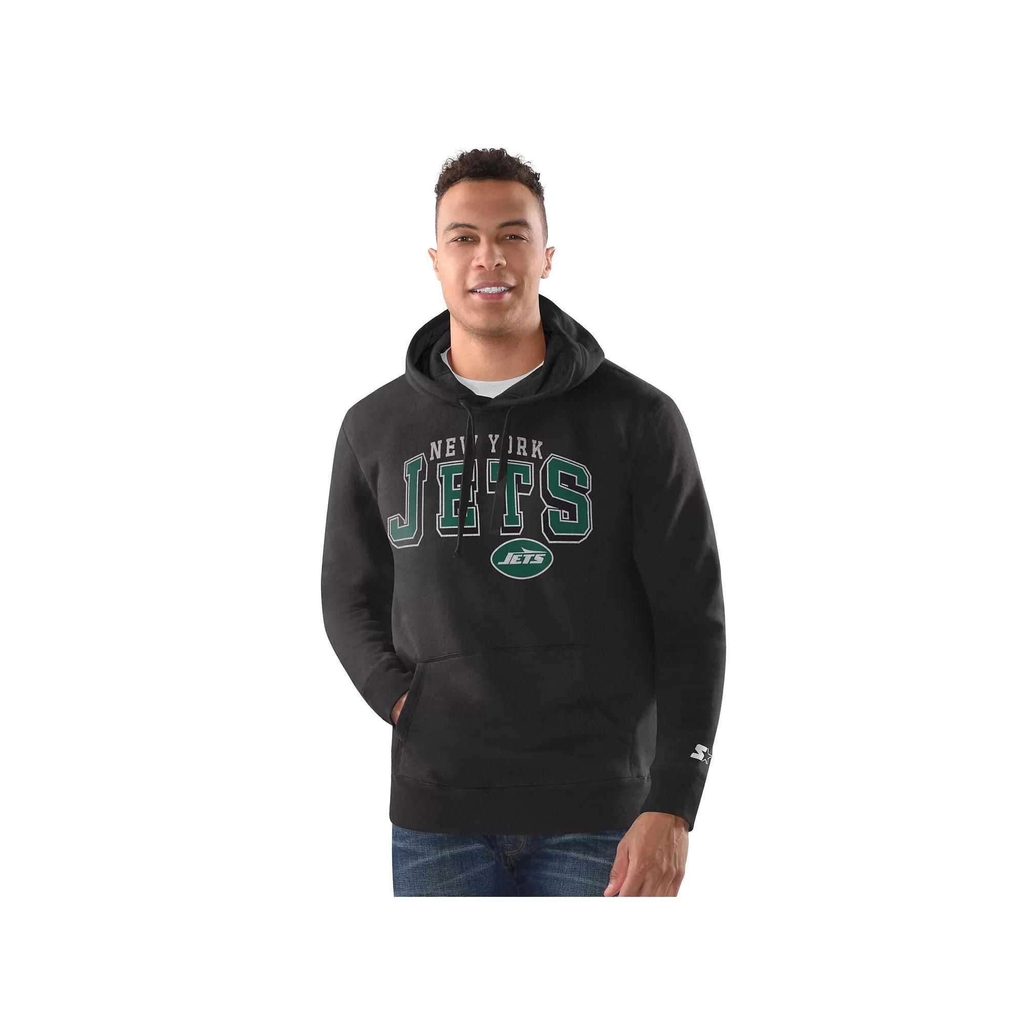 Men's Starter Royal Chicago Cubs Classic Pullover Hoodie,  Product Image