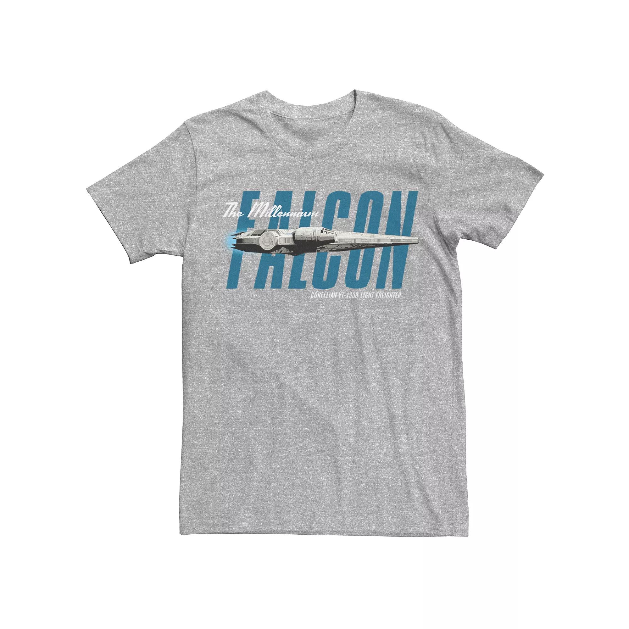 Men's Star Wars Han Solo Falcon Flyby Tee,  Product Image