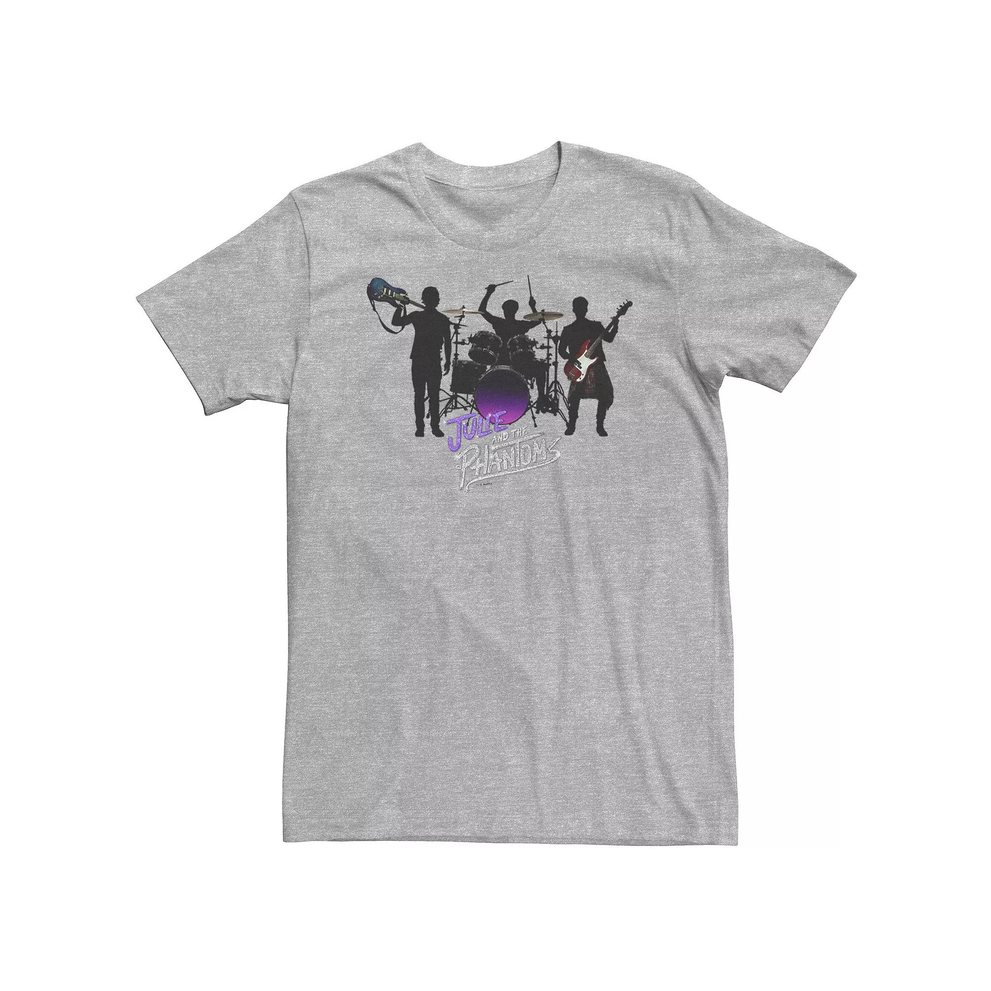 Big & Tall Julie And The Phantoms Group Shot Logo Silhouette Tee, Men's,  Product Image