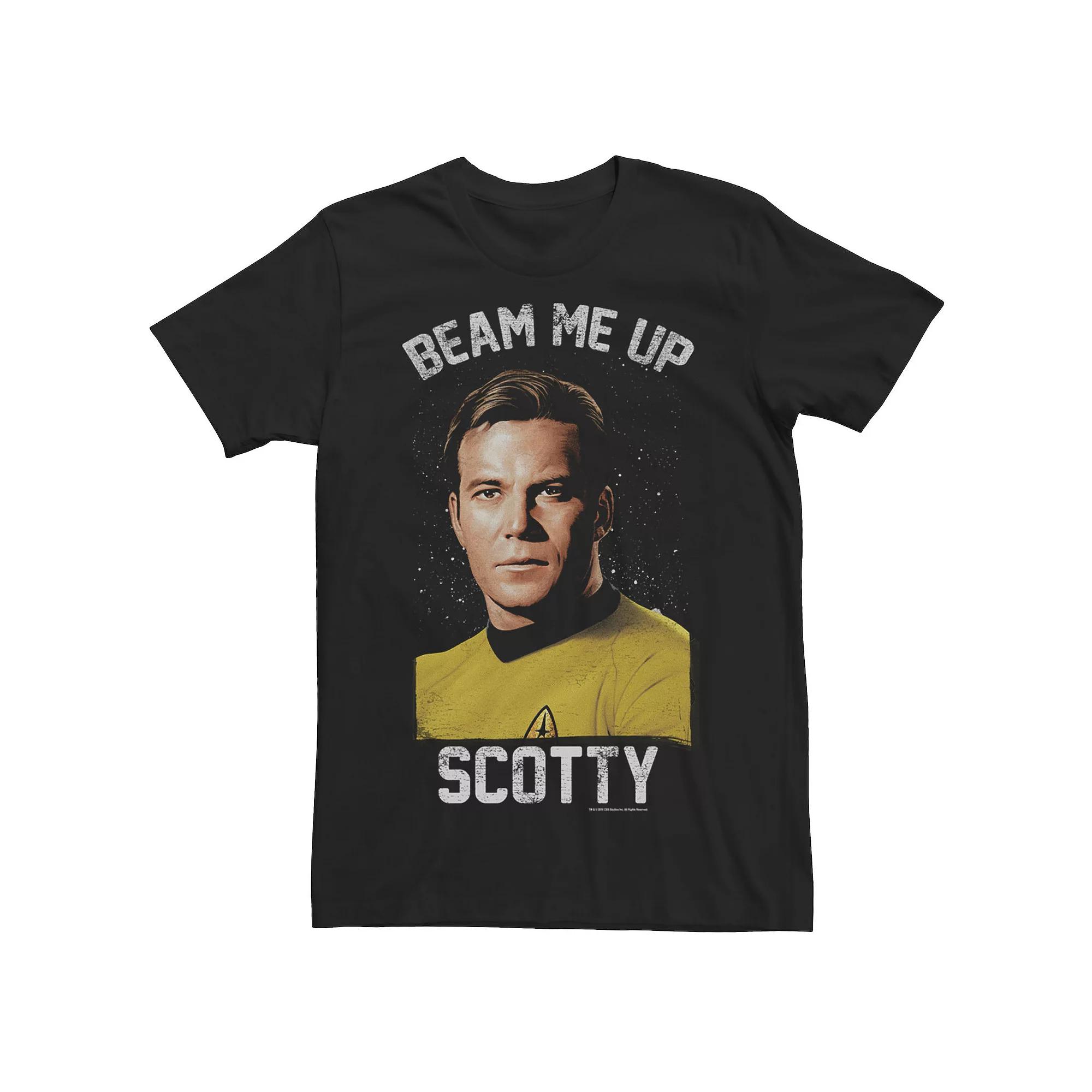 Men's Star Trek: The Original Series Beam Me Up Portrait Tee,  Product Image
