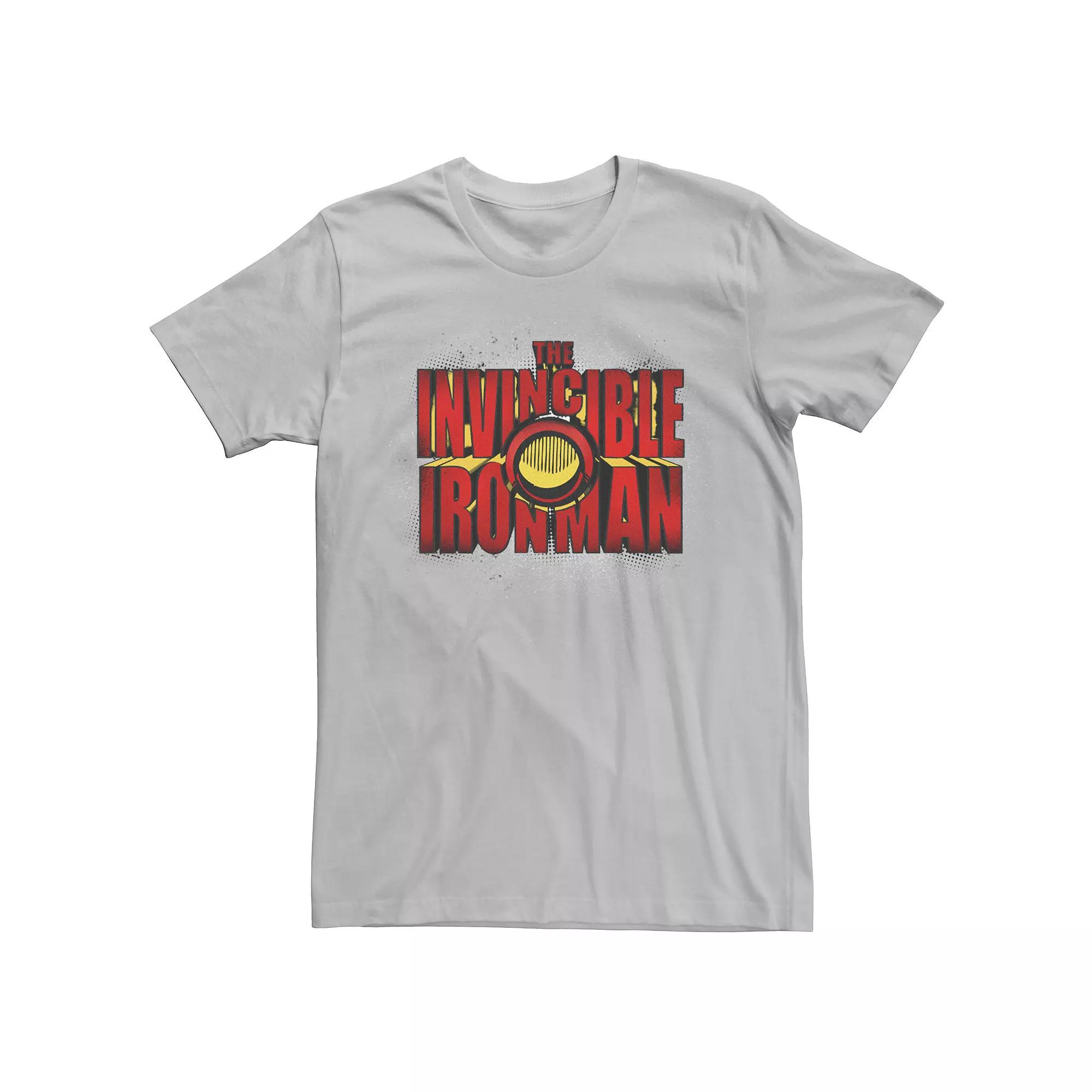 Men's Marvel The Invincible Iron Man Pop Out Poster Tee,  Product Image