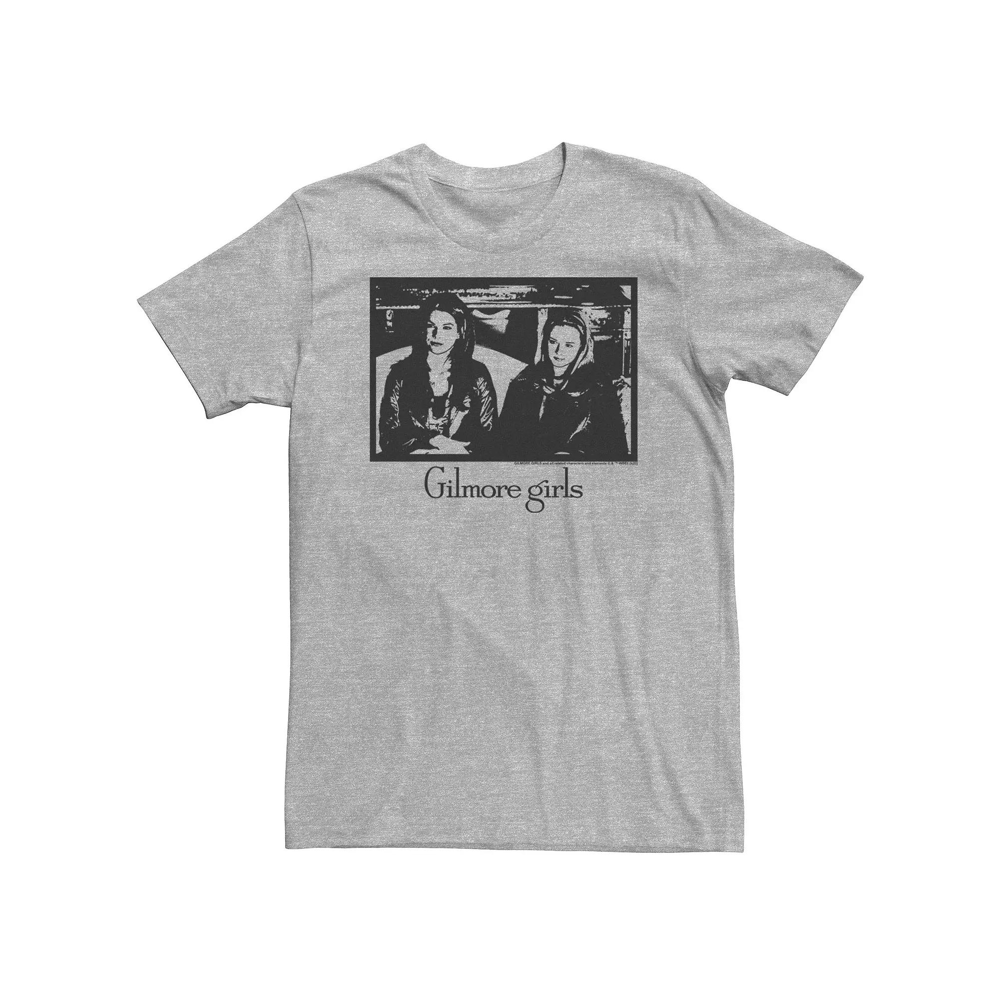 Big & Tall Gilmore Girls Rory & Lorelai Portrait Tee, Men's,  Product Image