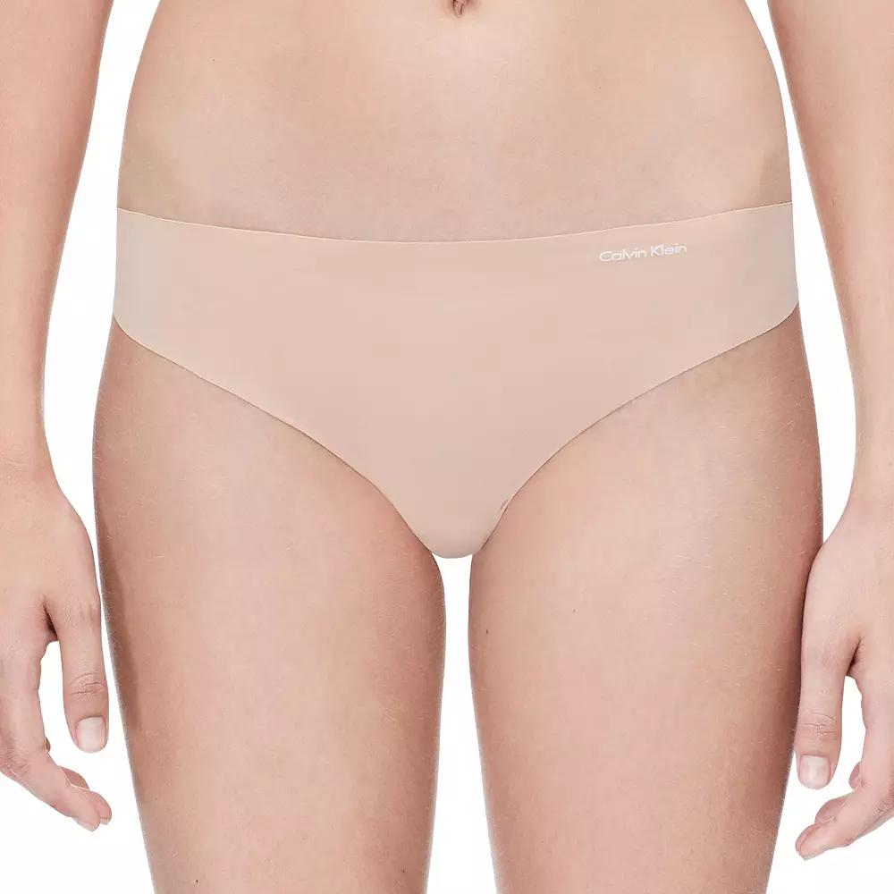Women's Calvin Klein 3-pk. Invisibles Seamless Thong Panty Set QD3558,  Product Image