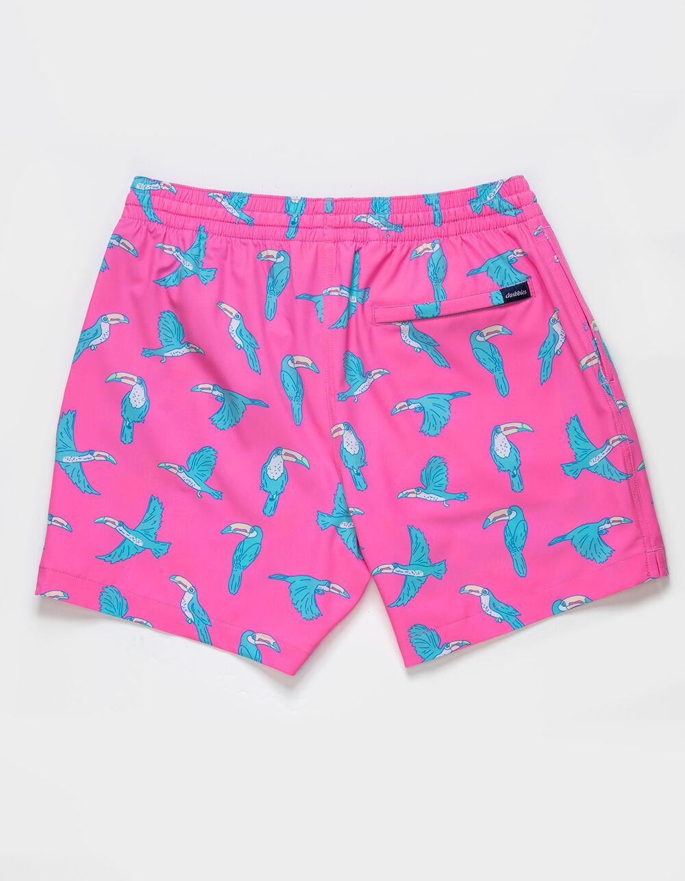CHUBBIES Lined Classic Mens 5.5'' Volley Shorts - PINK Product Image