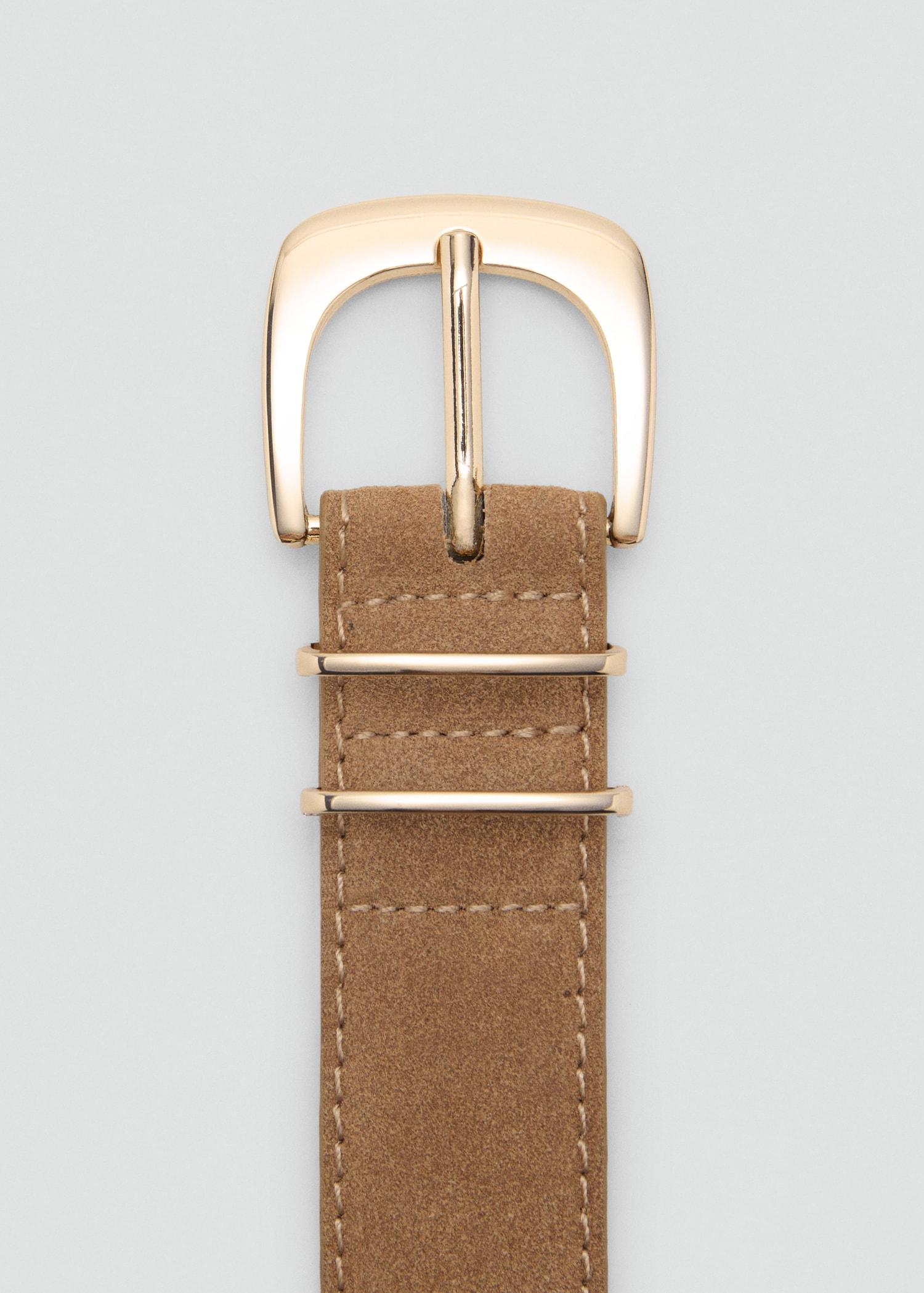 Suede belt - Women | MANGO USA Product Image