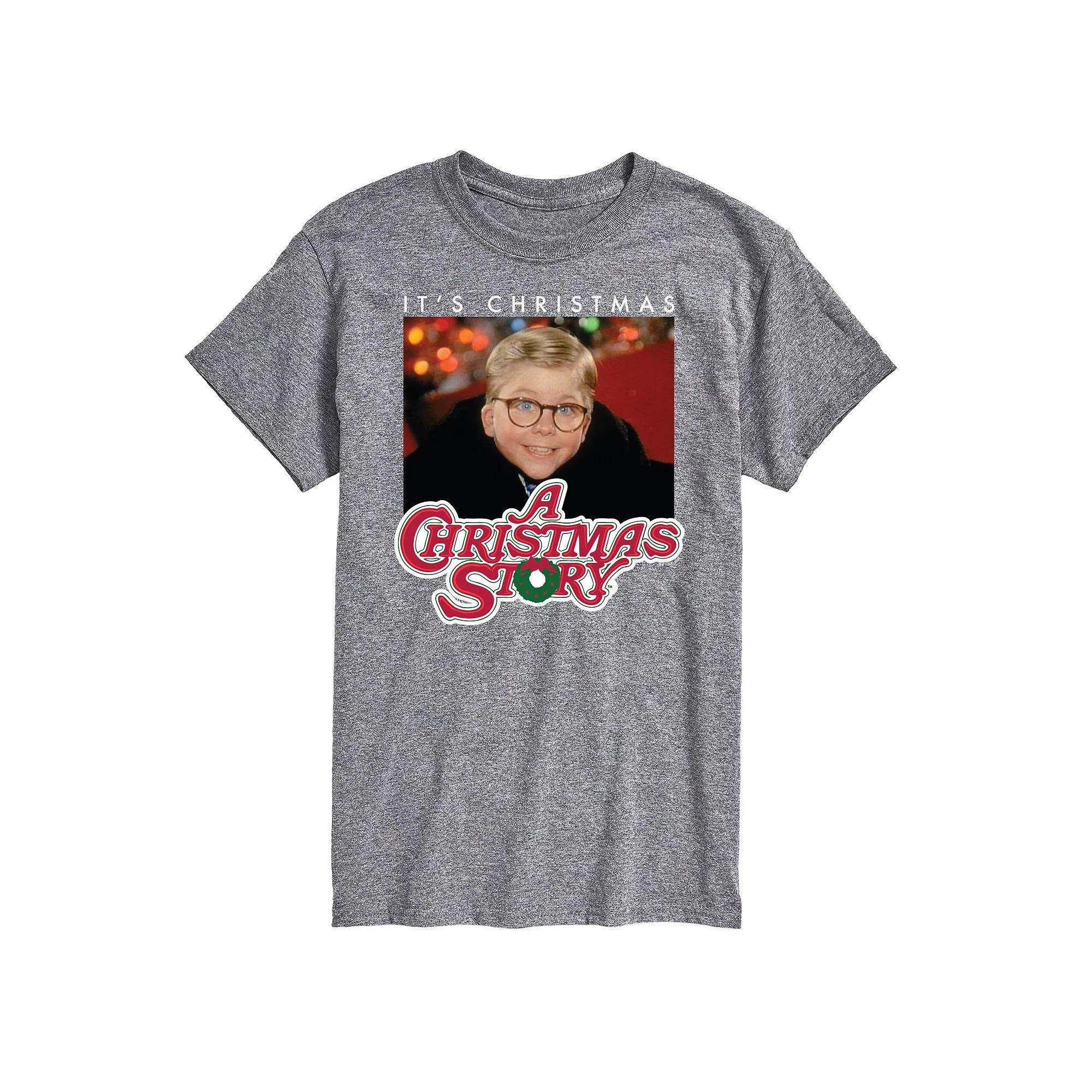 Big & Tall A Christmas Story It's Christmas Ralph Graphic Tee, Men's,  Product Image